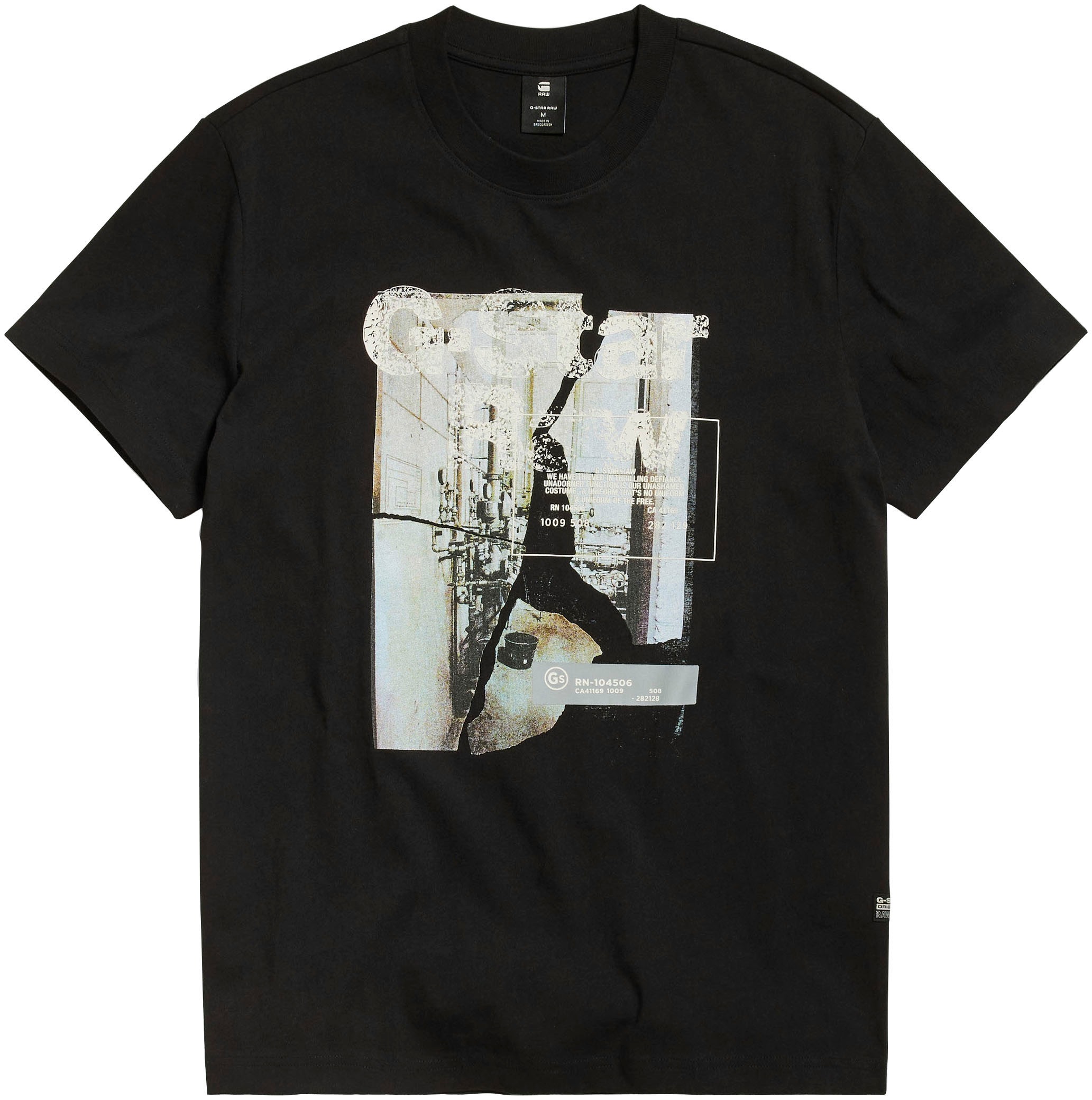 G-STAR T-Shirt »HQ print r t«
