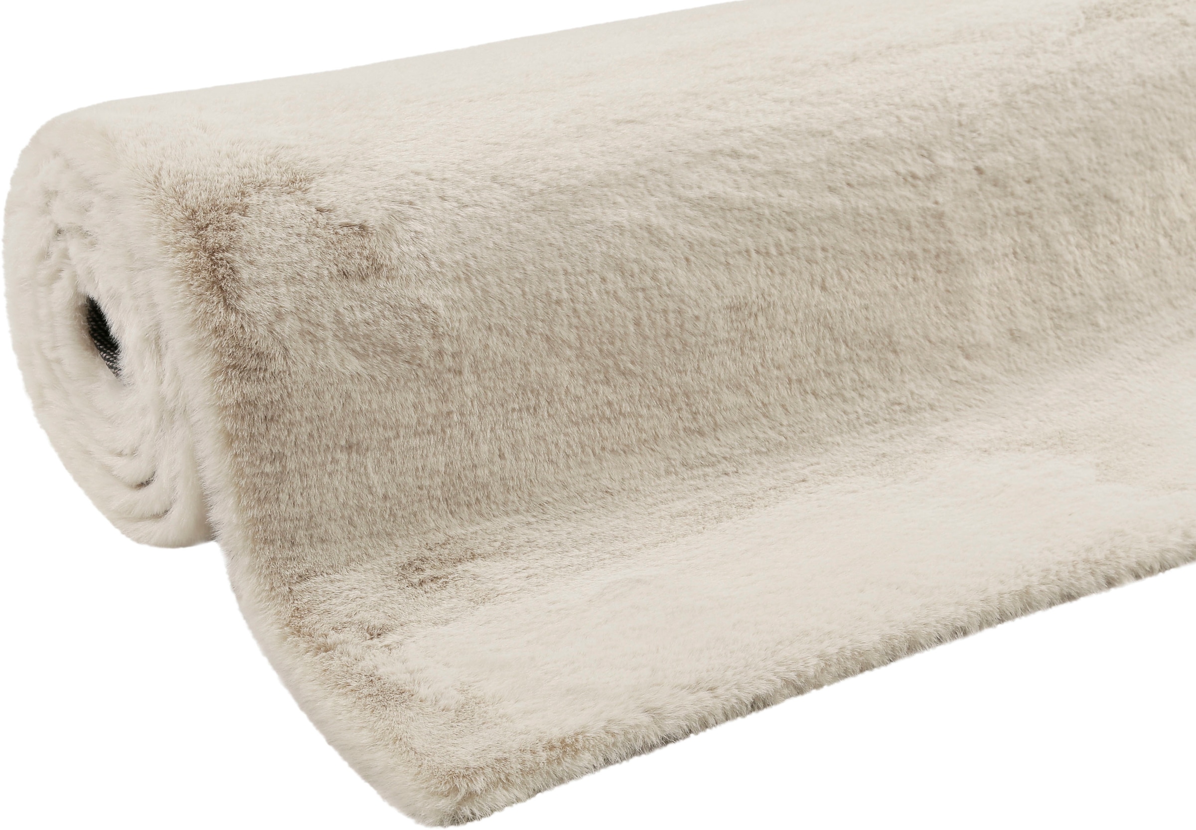 4. Bild von Esprit Hochflor-Teppich »Alice Kunstfell«, rechteckig, Kaninchenfell-Haptik, besonders weich und dicht, für alle Räume