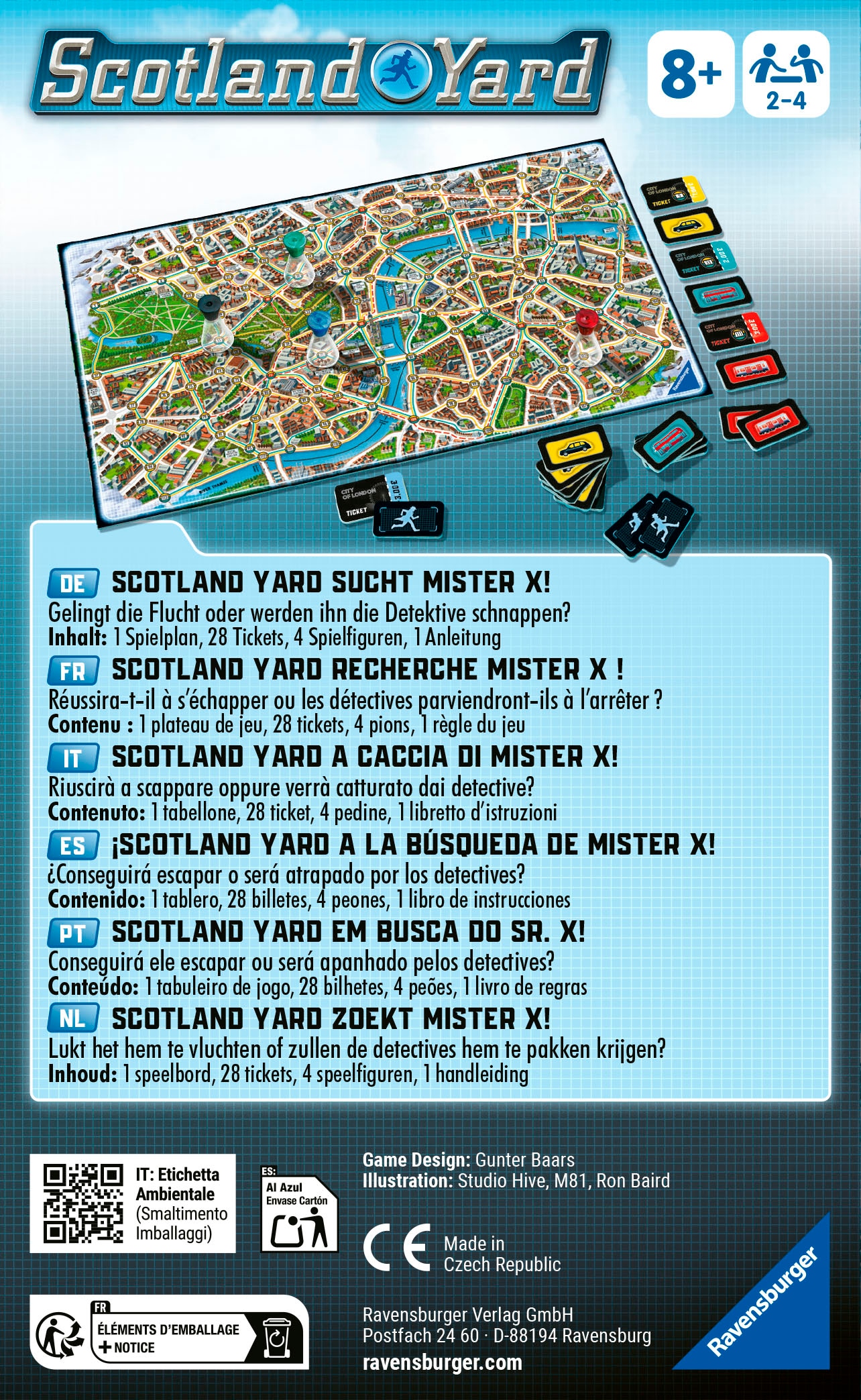 Ravensburger Spiel »Scotland Yard« Made in Europe