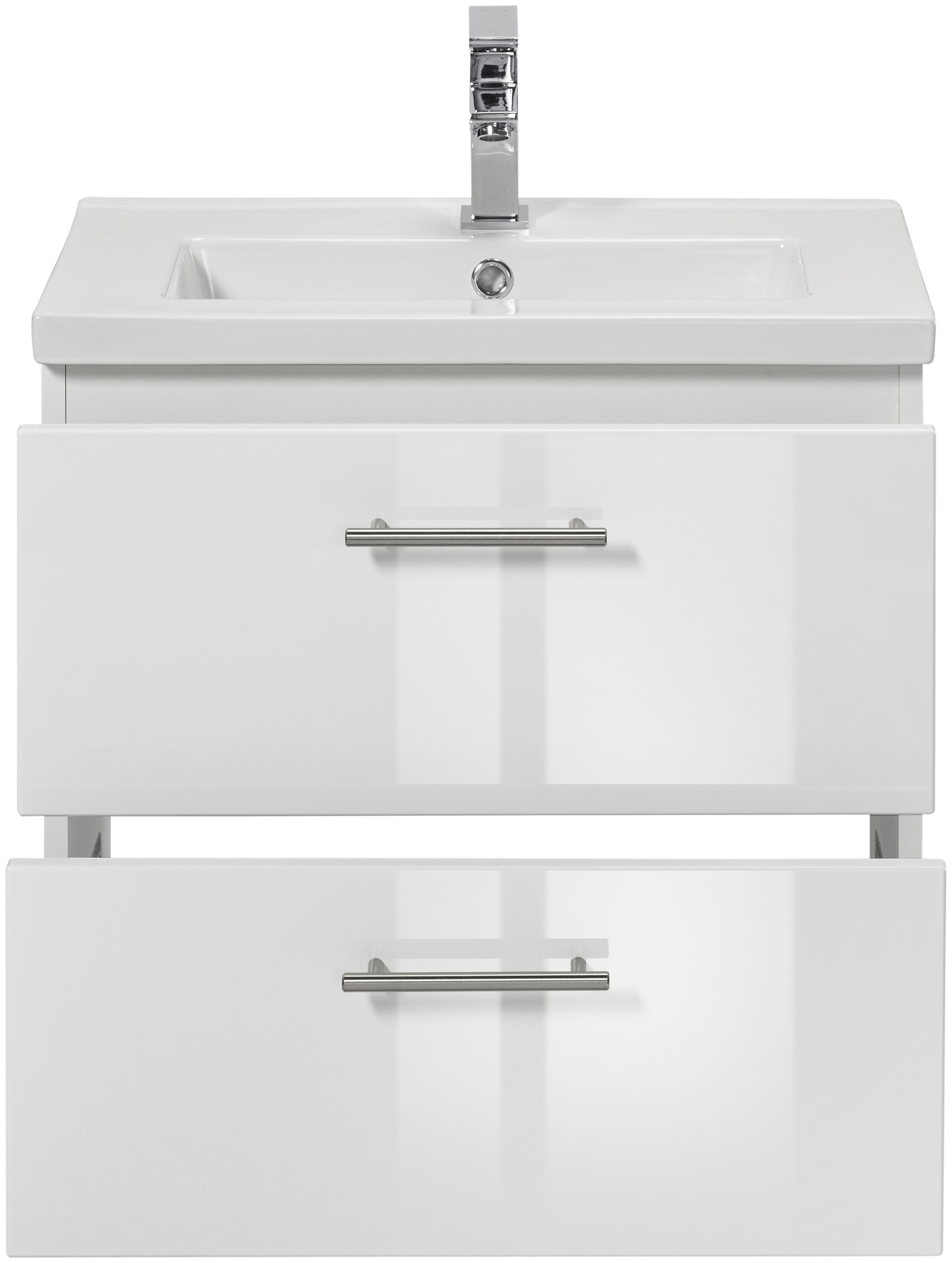 welltime Waschtisch »Trento«, Breite 60 cm, Tiefe 36 cm, SlimLine Badmöbel, günstig online kaufen
