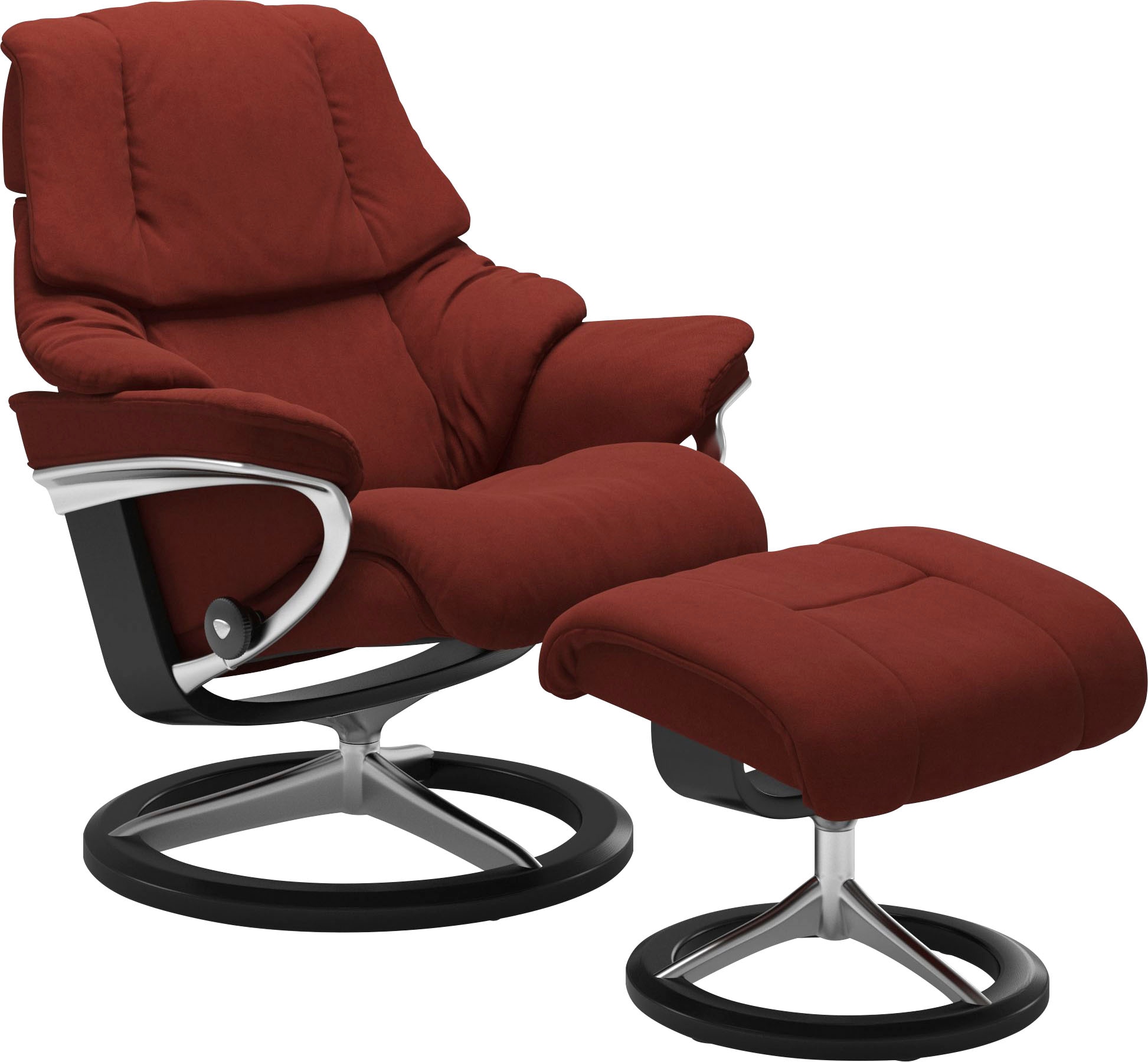 Stressless® Relaxsessel »Reno« Set, Relaxsessel mit Hocker, mit Hocker, mit günstig online kaufen