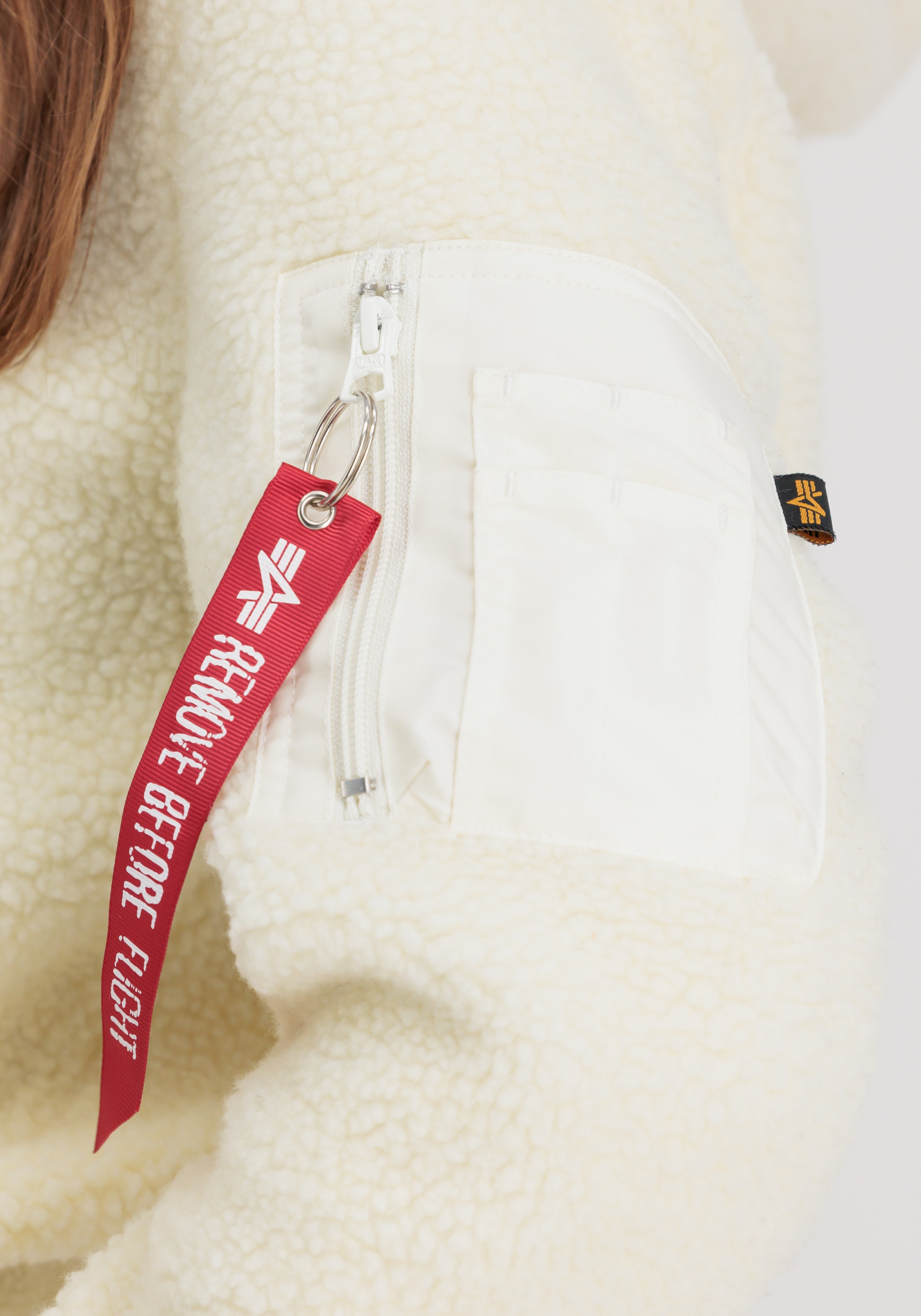 Alpha Industries Hoodie »Alpha Industries Women - Hoodies Teddy Hoodie Women«