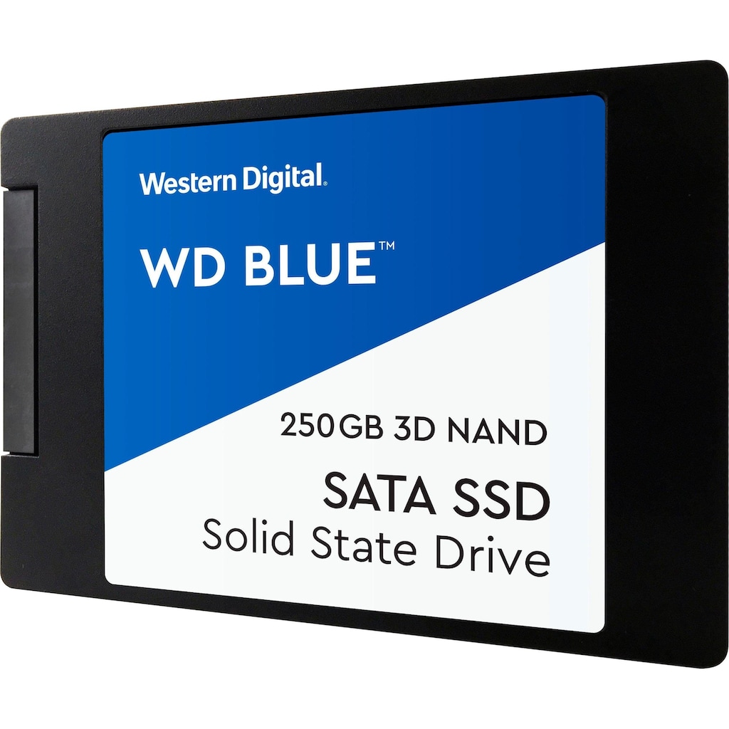 Western Digital interne SSD »WD Blue 3D NAND SATA«, 2,5 Zoll, Anschluss SATA III