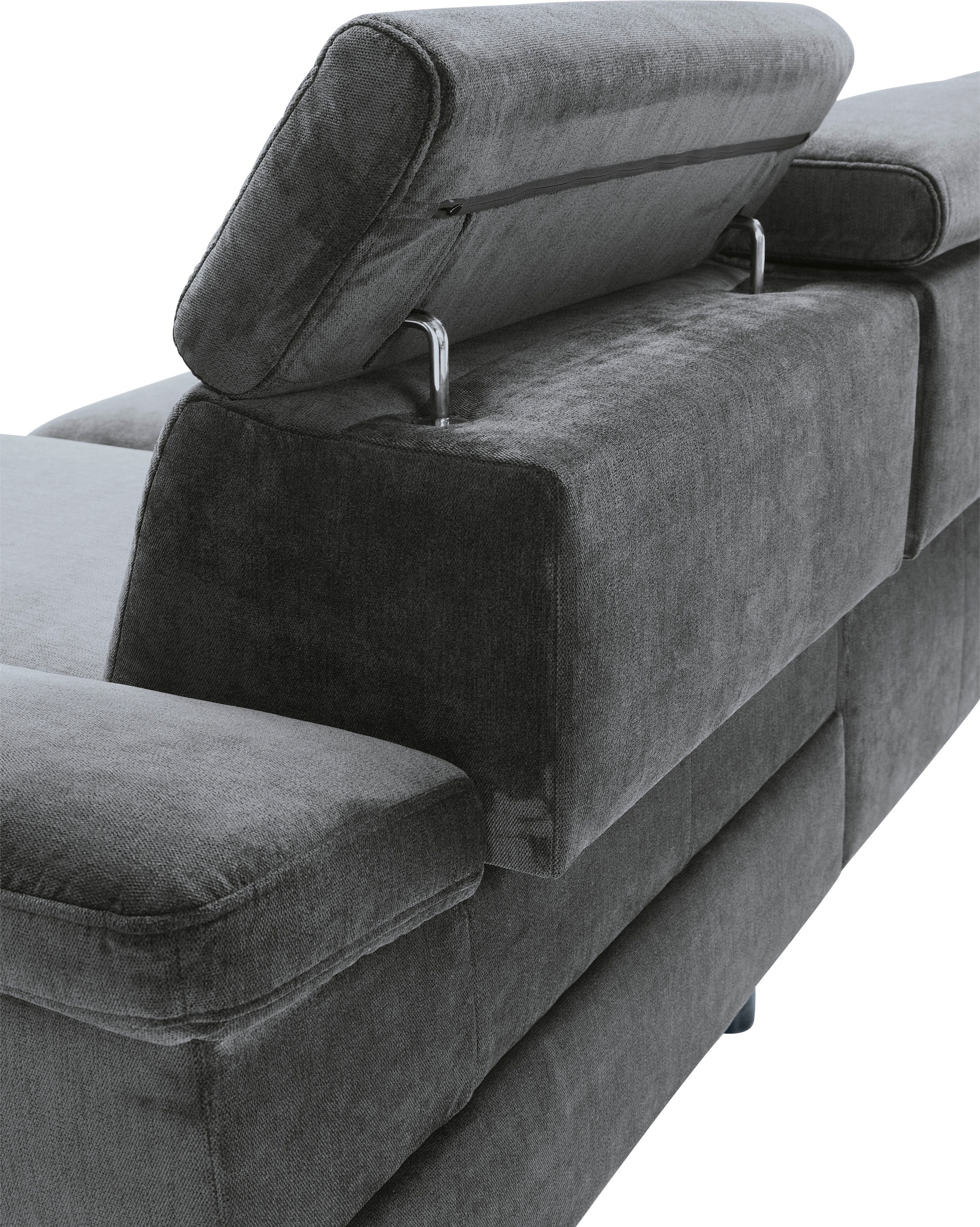 TRENDMANUFAKTUR Ecksofa »Rima, multifunktionales Sofa, L-Form,«, mit Bettfunktion, Bettkasten, Kopf- und Sitztiefenverstellung
