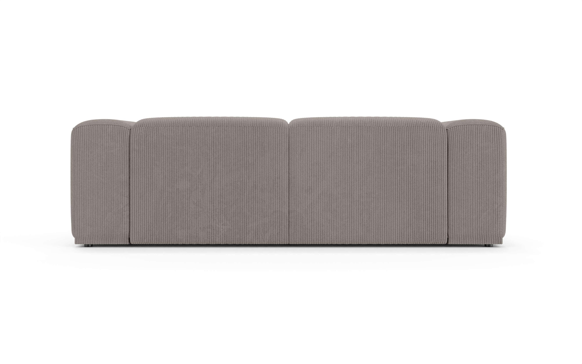 s.Oliver Big-Sofa »EMMERIK Designersofa, 3-Sitzer mit Wellenfederung, B/T/H: 242/98/73 cm«, hoher Sitzkomfort, gemütlich und modern, auch in Cord