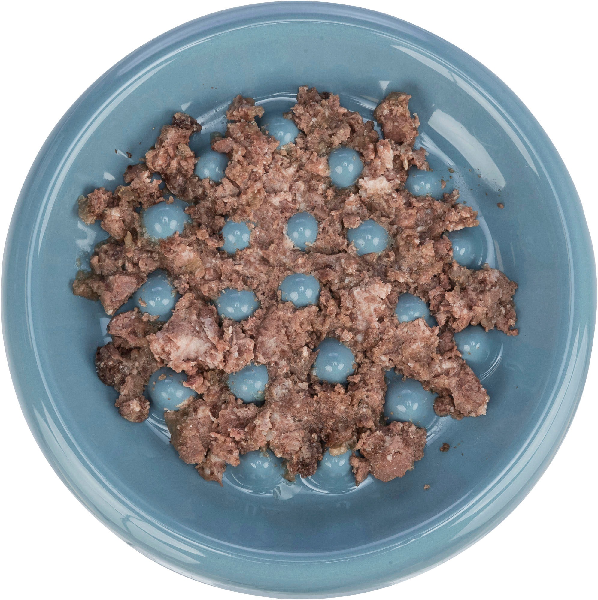 4. Bild von TRIXIE Napf-Set, (Set, 3 St.), Slow Feeding Näpfe aus Keramik, inklusive Napfunterlage