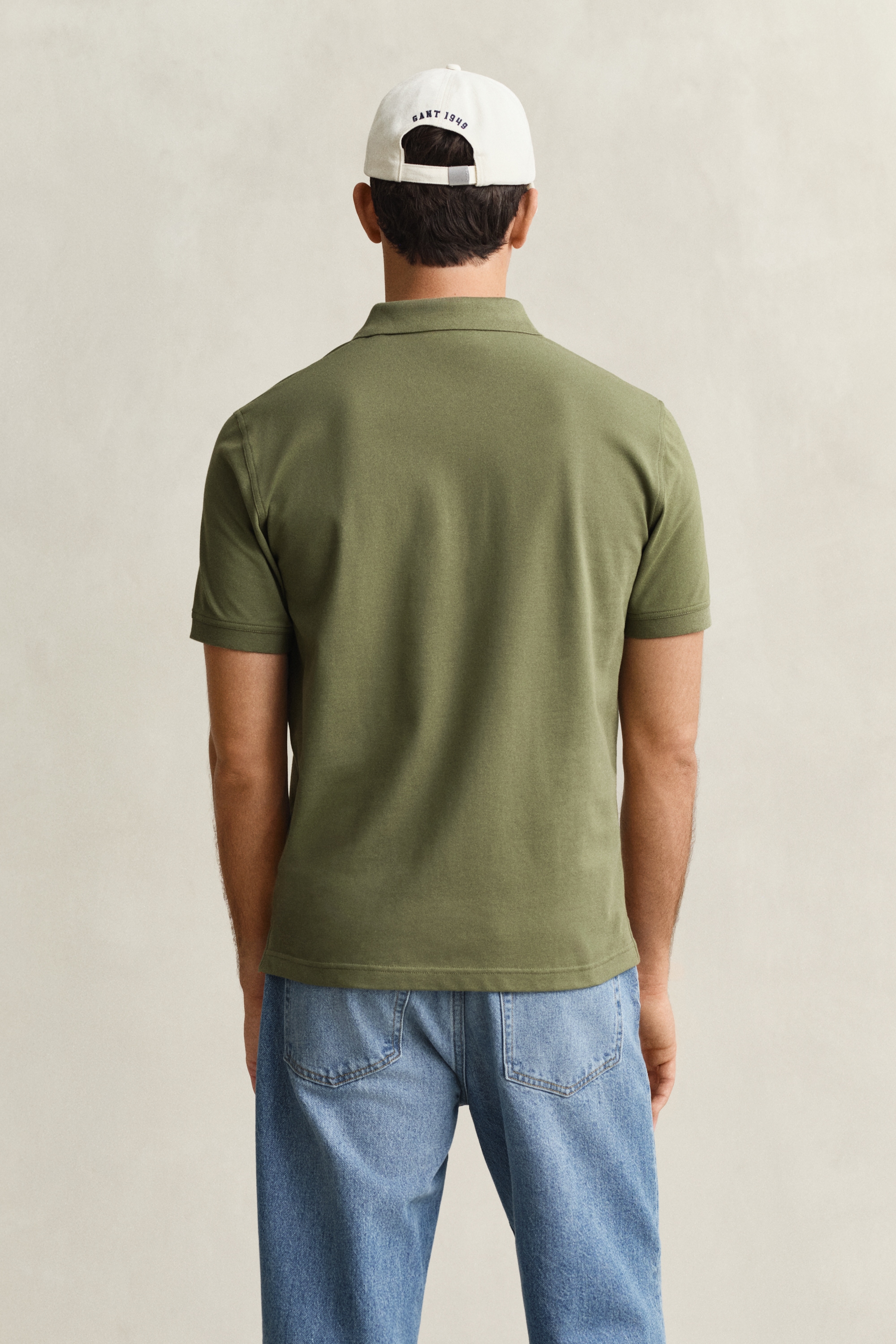 Gant Poloshirt »REG CONTRAST PIQUE SS POLO« mit kontrastfarbenen Einsätzen