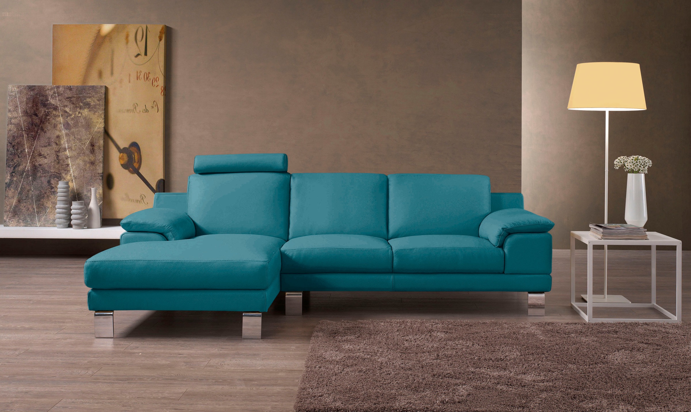 Egoitaliano Ecksofa »Shakira, Design und super Sitzkomfort auf hohem Niveau günstig online kaufen