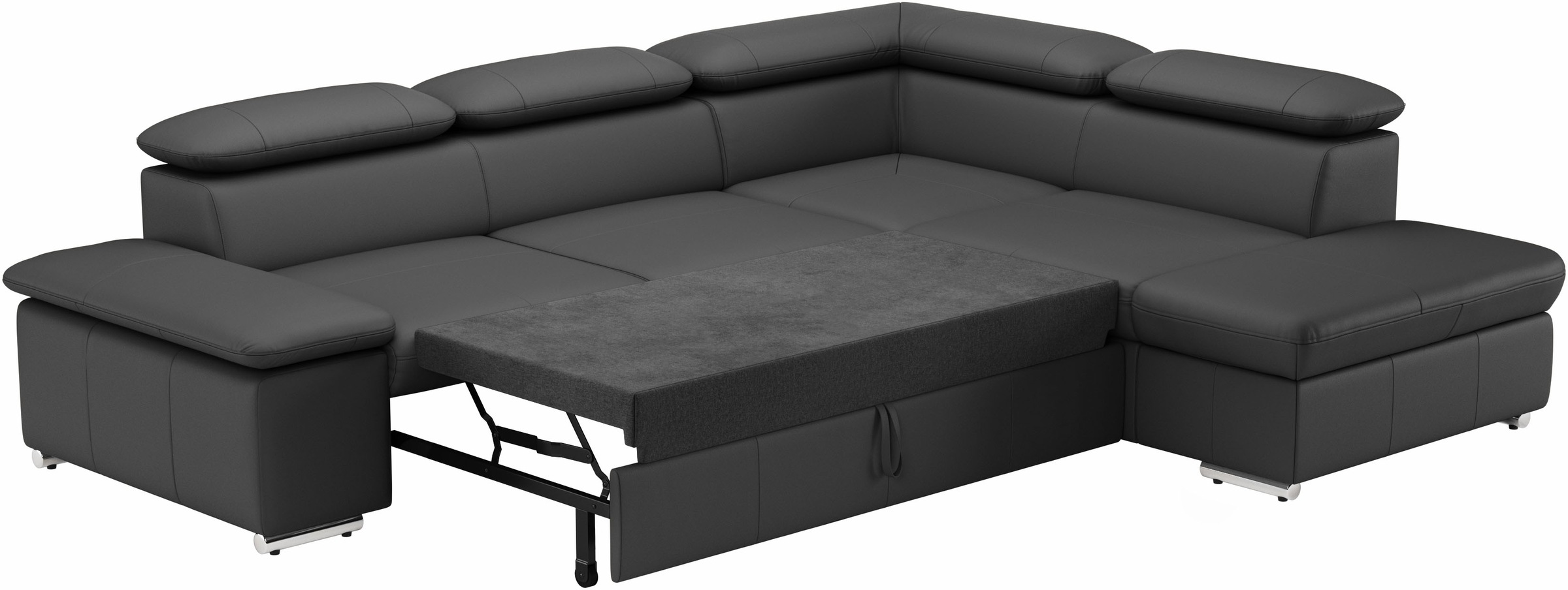 Ecksofa Valantine V, wahlweise mit Bettfunktion