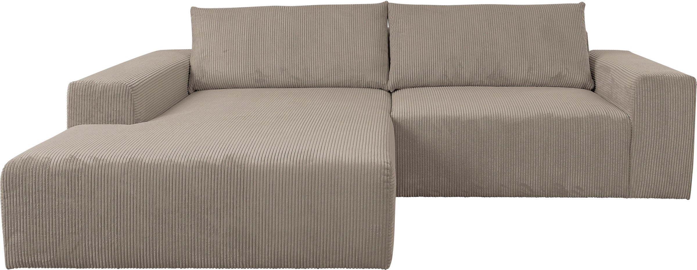 WERK2 Ecksofa »Rio, elegant & bequem, Breite 262 cm, L-Form« Puristisches D günstig online kaufen