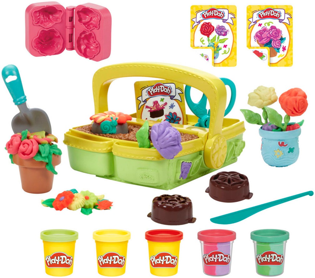 Hasbro Knetform-Set »Play-Doh, Bunter Blumenspaß«
