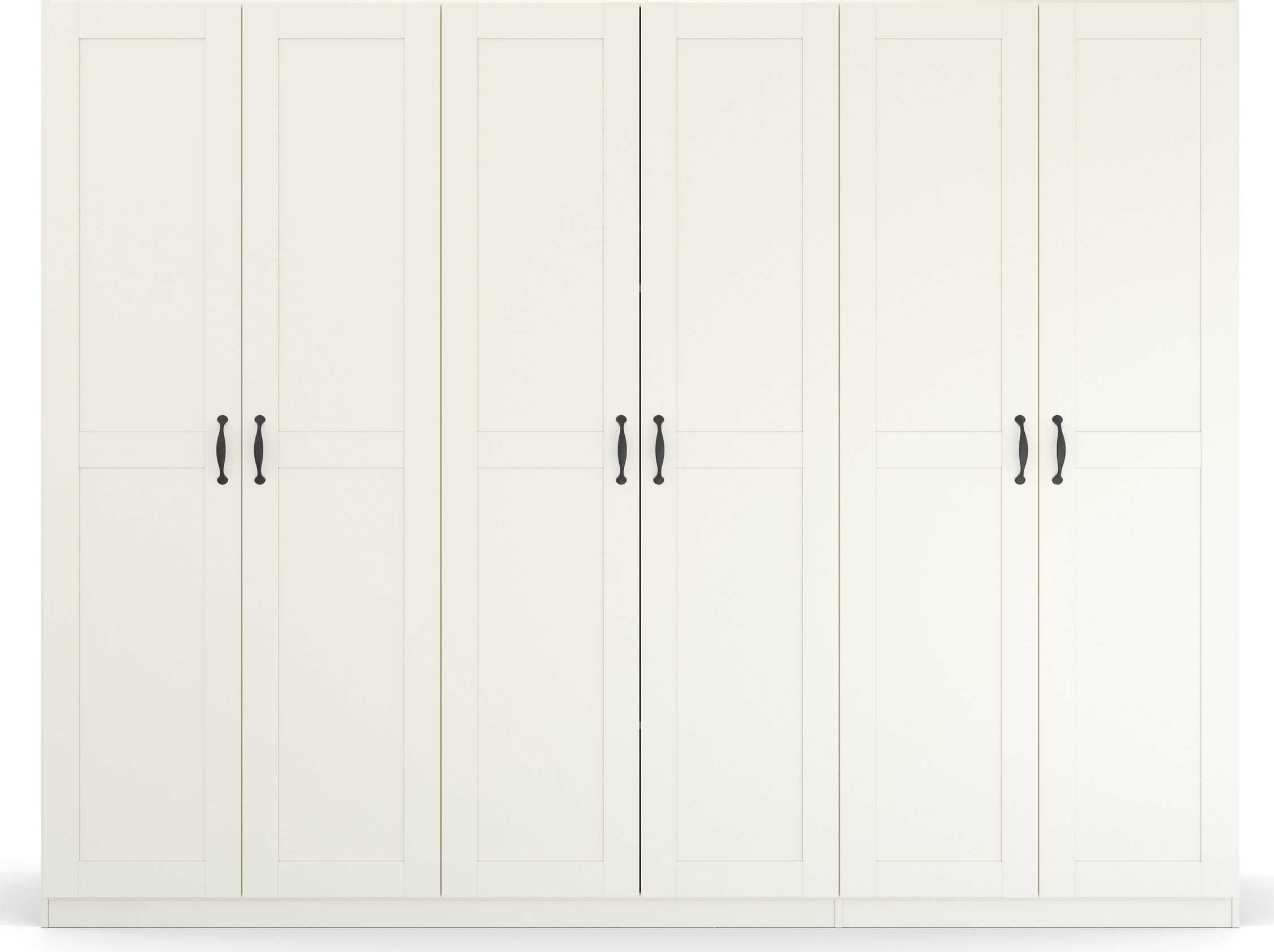 rauch Drehtürenschrank »Cottage by Quadra Spin«, in skandinavischem Landhausstil, mit Spiegel