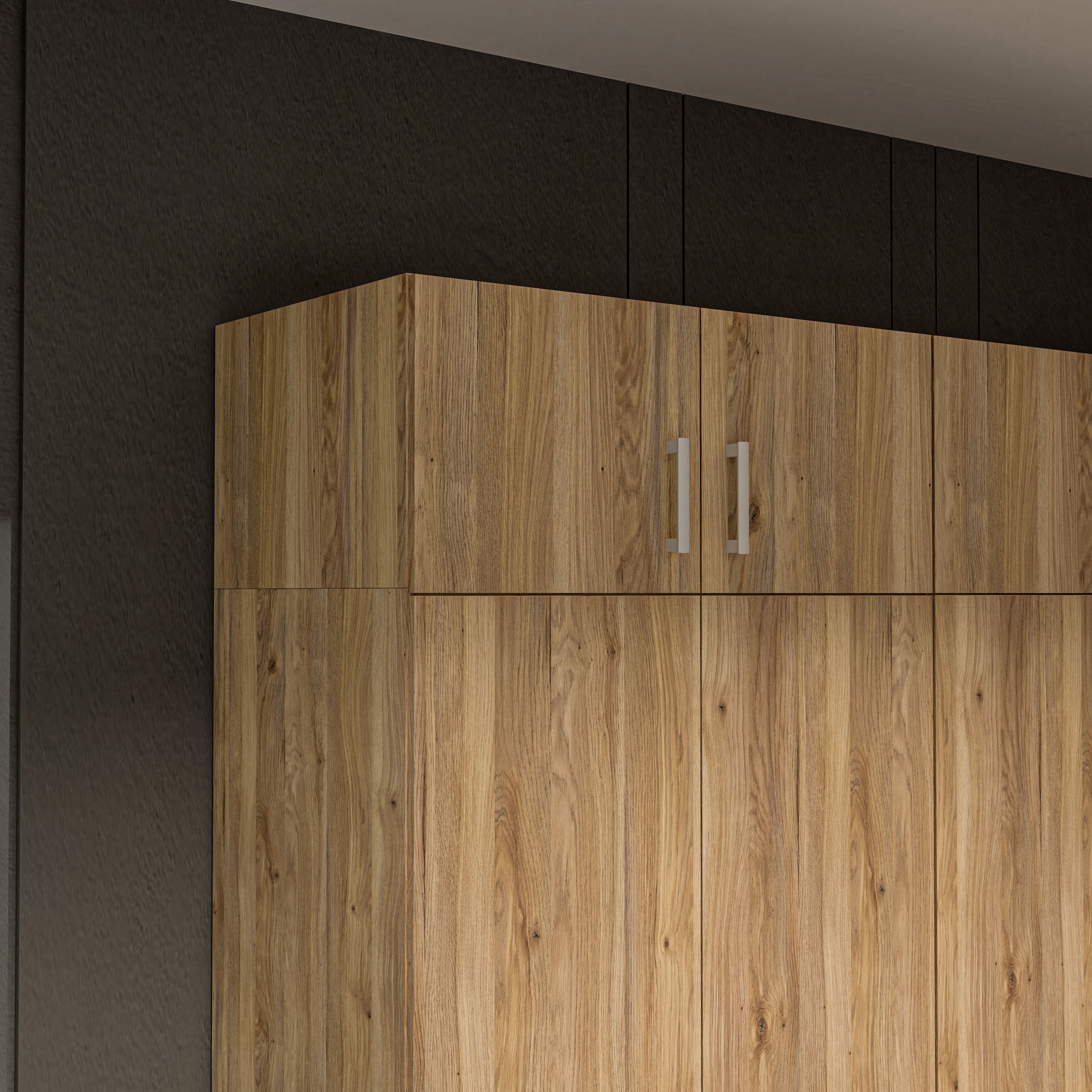 FORTE Schrankaufsatz Schrankaufsatz, Stauraum, Raumnutzung