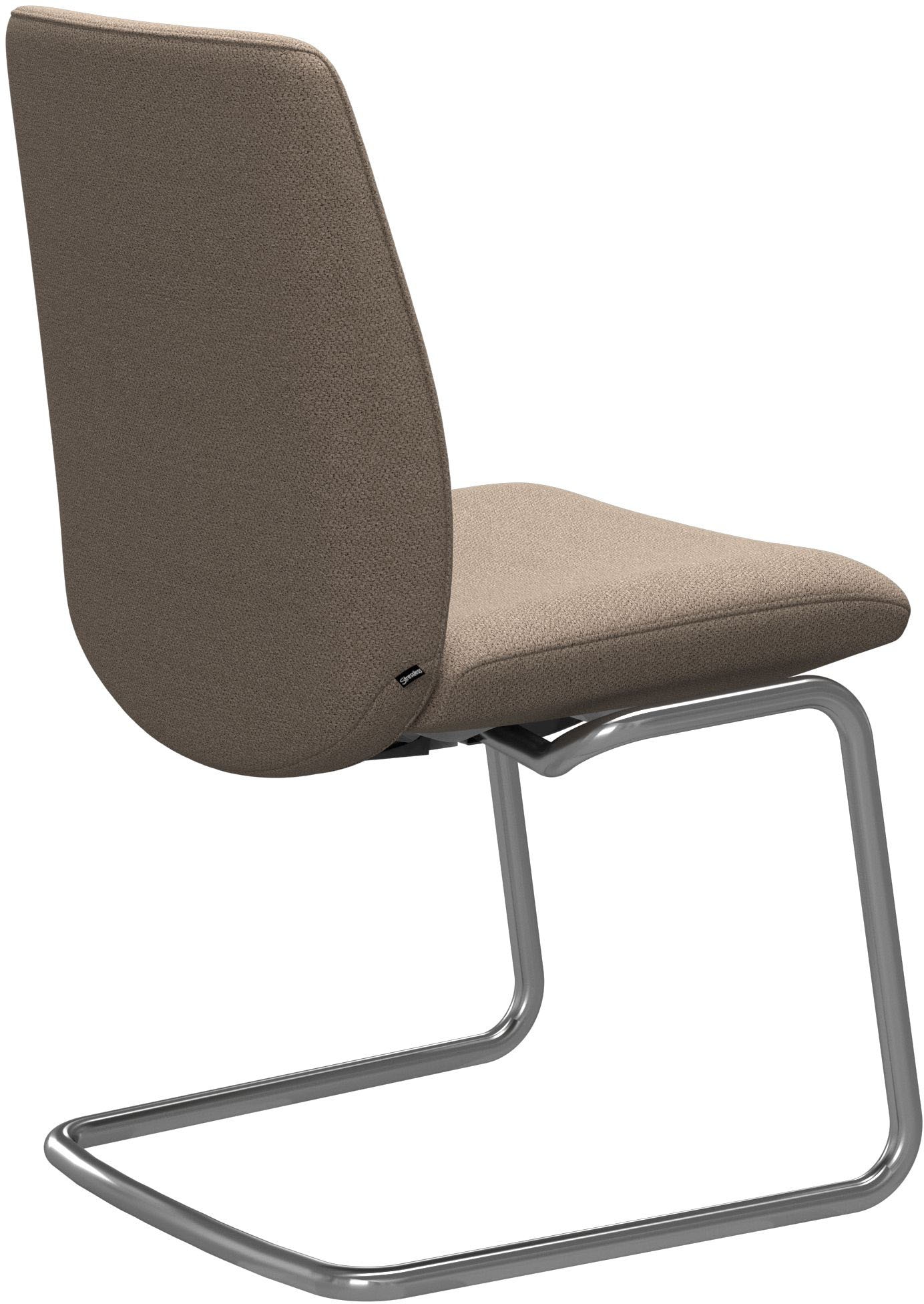 Stressless® Polsterstuhl »Laurel«, ROHLEDER Stoff Q2 FARON, Low Back, Größe L, mit Beinen aus Stahl in Chrom matt