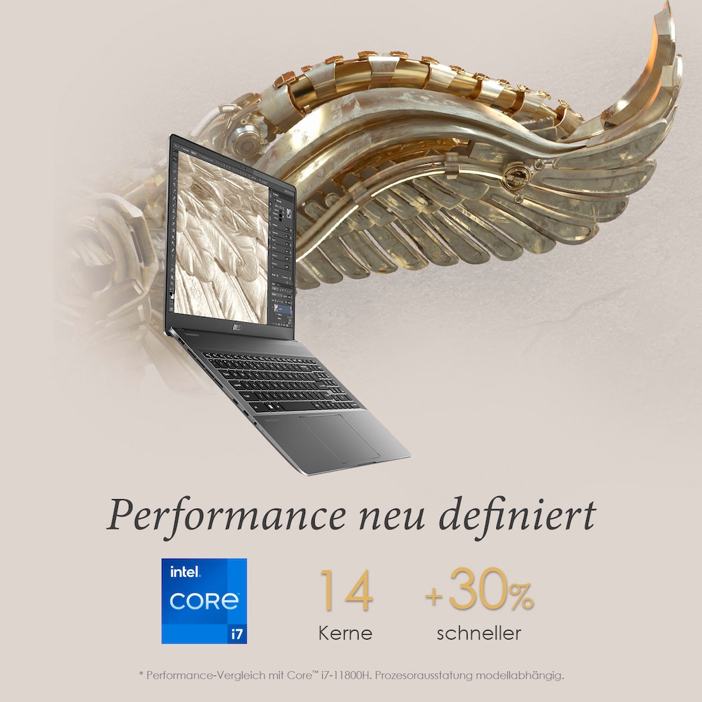 MSI Notebook »Creator Z16P B12UGST-048«, 40,6 cm, / 16 Zoll, Intel, Core i7, GeForce RTX 3070 Ti, 1000 GB SSD