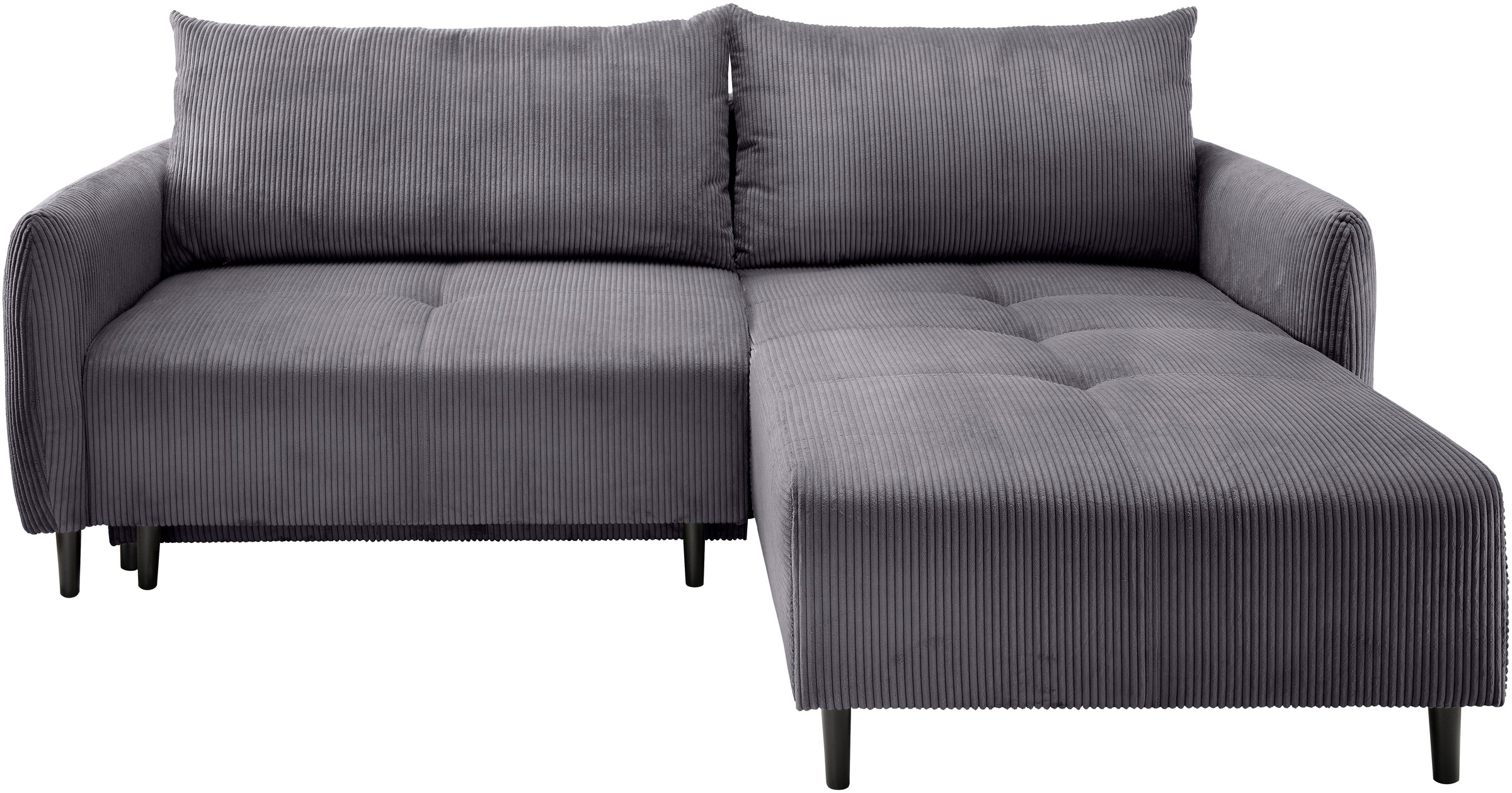 Home affaire Ecksofa »Mara, L-Form, aktueller Cord Bezug und tolle Farben, günstig online kaufen