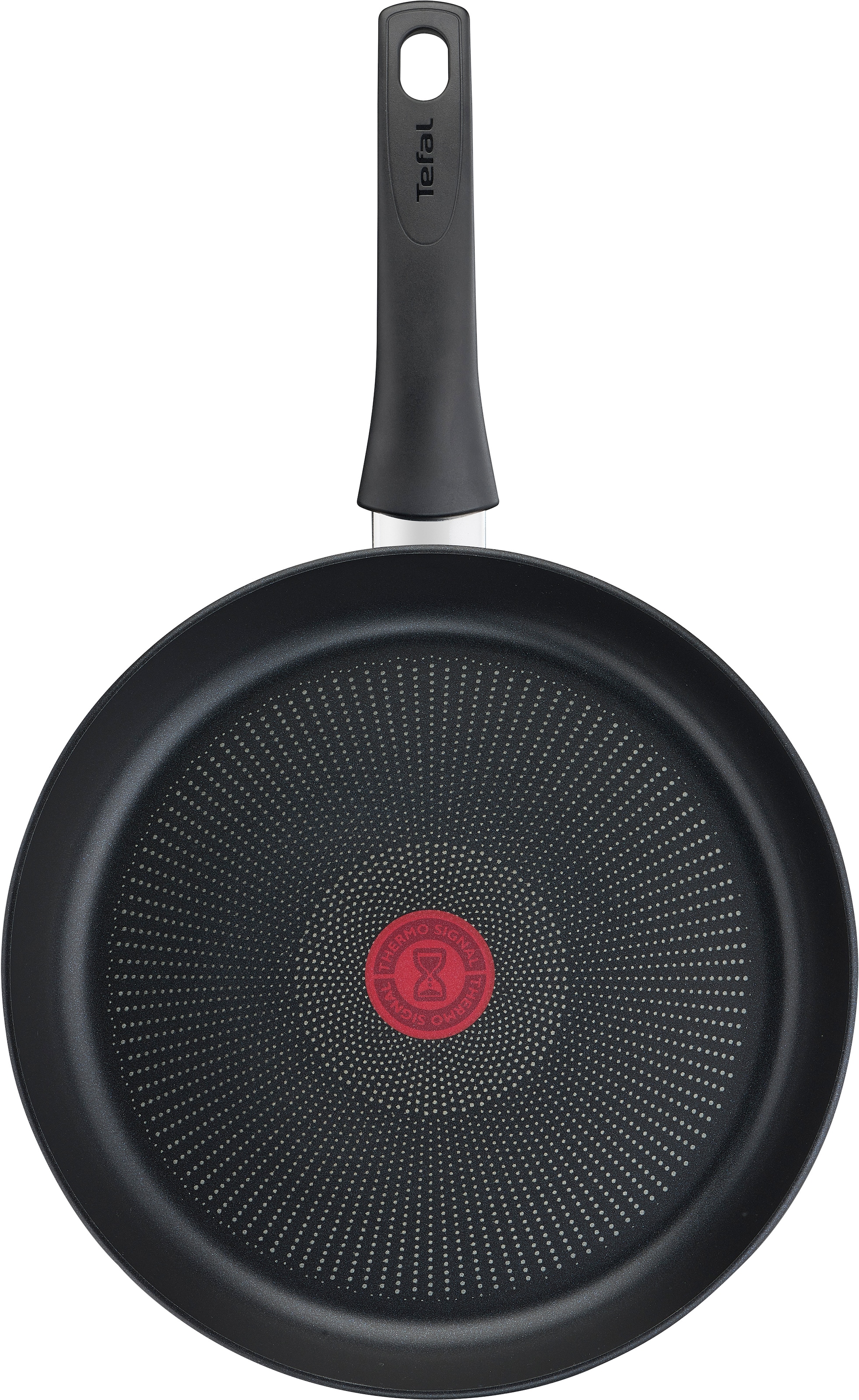 Tefal Bratpfanne »Ultimate On Induktion, Thermo-Signal bei idealer Brattemperatur«, Aluminium, (1 tlg.), Titanium Antihaftbeschichtung, für alle Herdarten geeignet