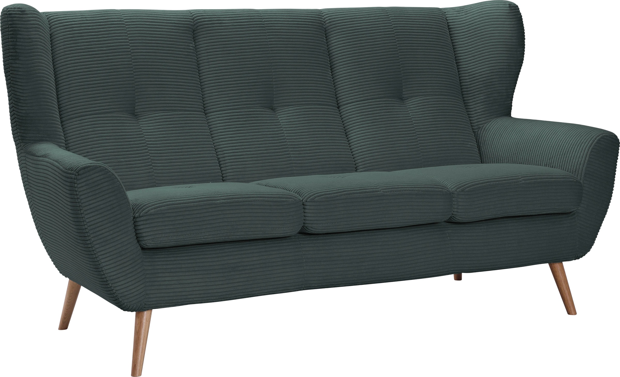 exxpo - sofa fashion 3-Sitzer "ALVESTA, Loungesofa, Küchensofa, hoher Sitzk günstig online kaufen