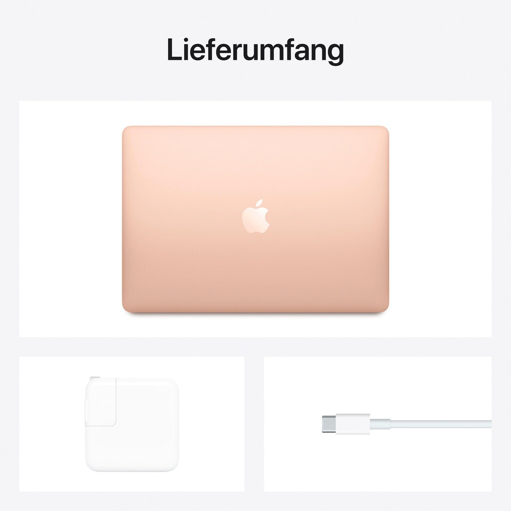 Apple Notebook »MacBook Air«, 33,78 cm, / 13,3 Zoll, Apple, M1, M1, 2000 GB SSD, 8-core CPU