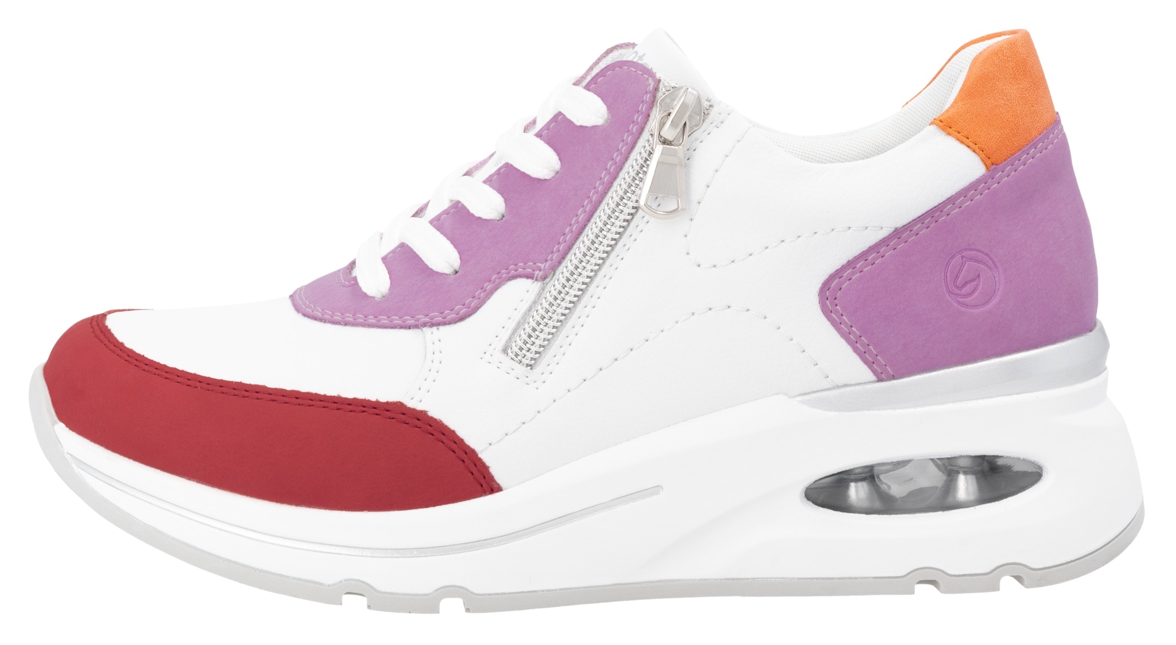 Remonte Keilsneaker »Elisabeth Hurley-Collection«  , Freizeitschuh, Halbschuh, Schnürer mit herausnehmbarer Soft-Einlage