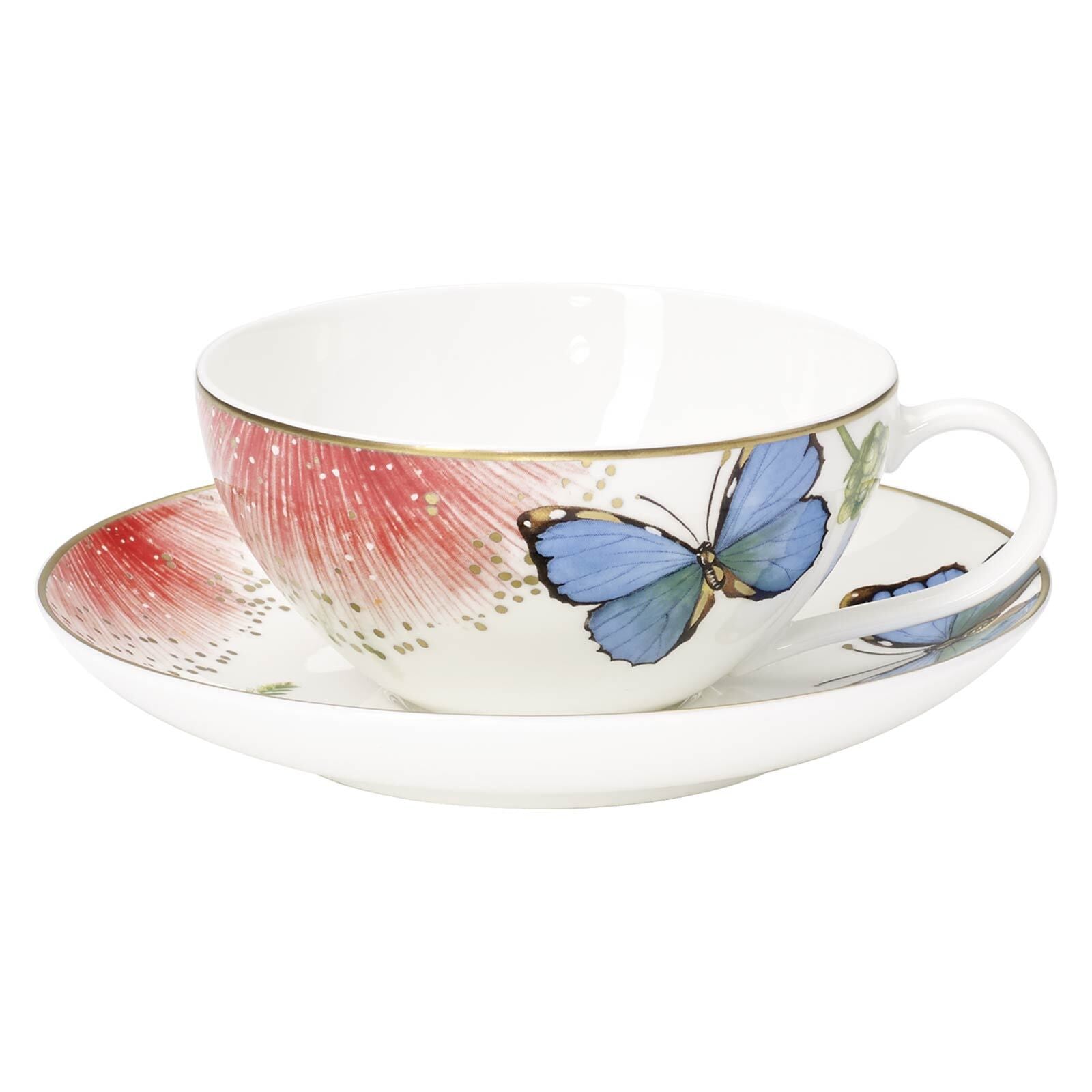 Villeroy & Boch Tasse »Teetasse mit Untertasse Amazonia Anmut 200 ml bunt« günstig online kaufen