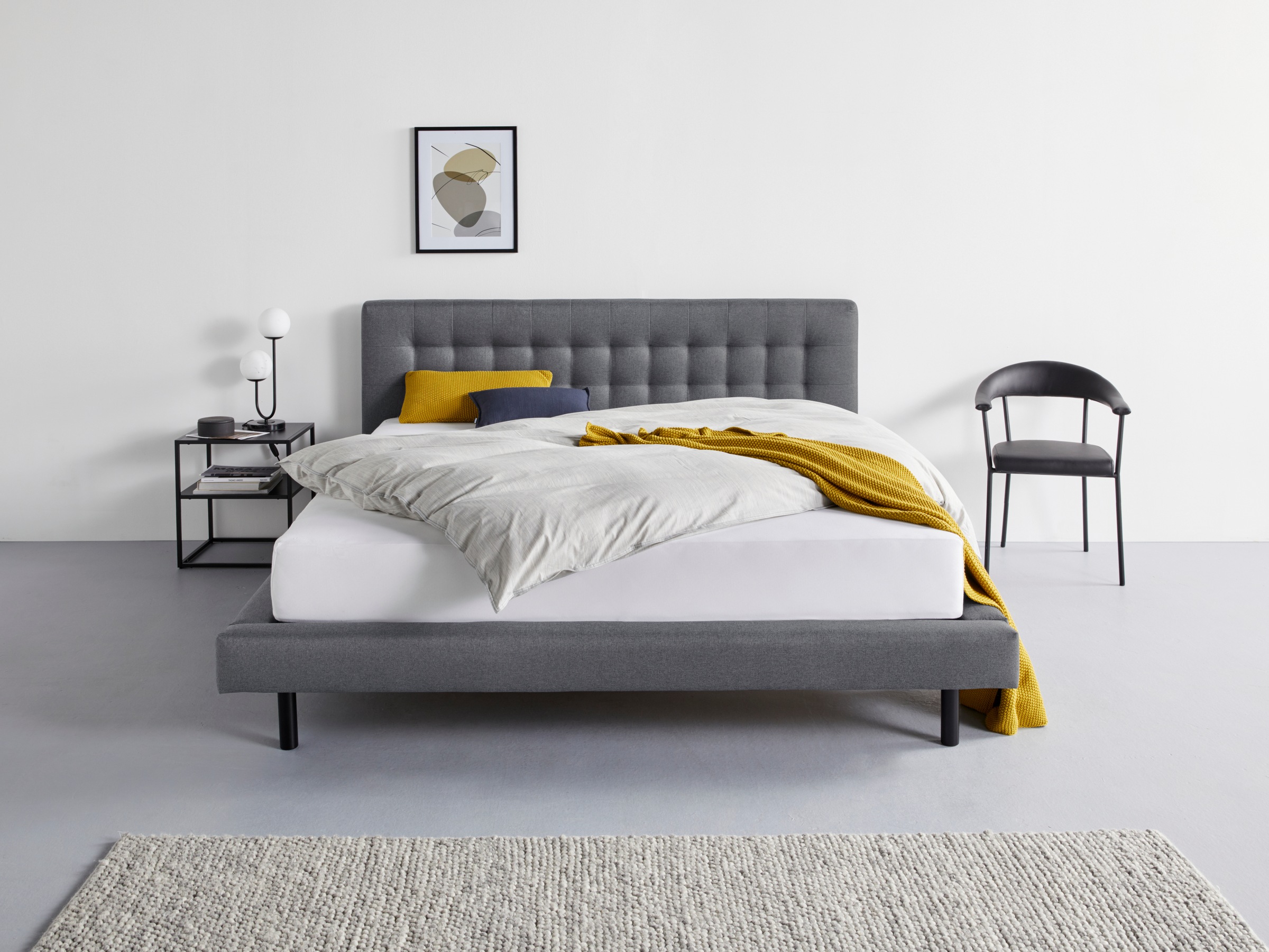 andas Polsterbett »Tobjörn«, Mit breitem Futon-Rahmen