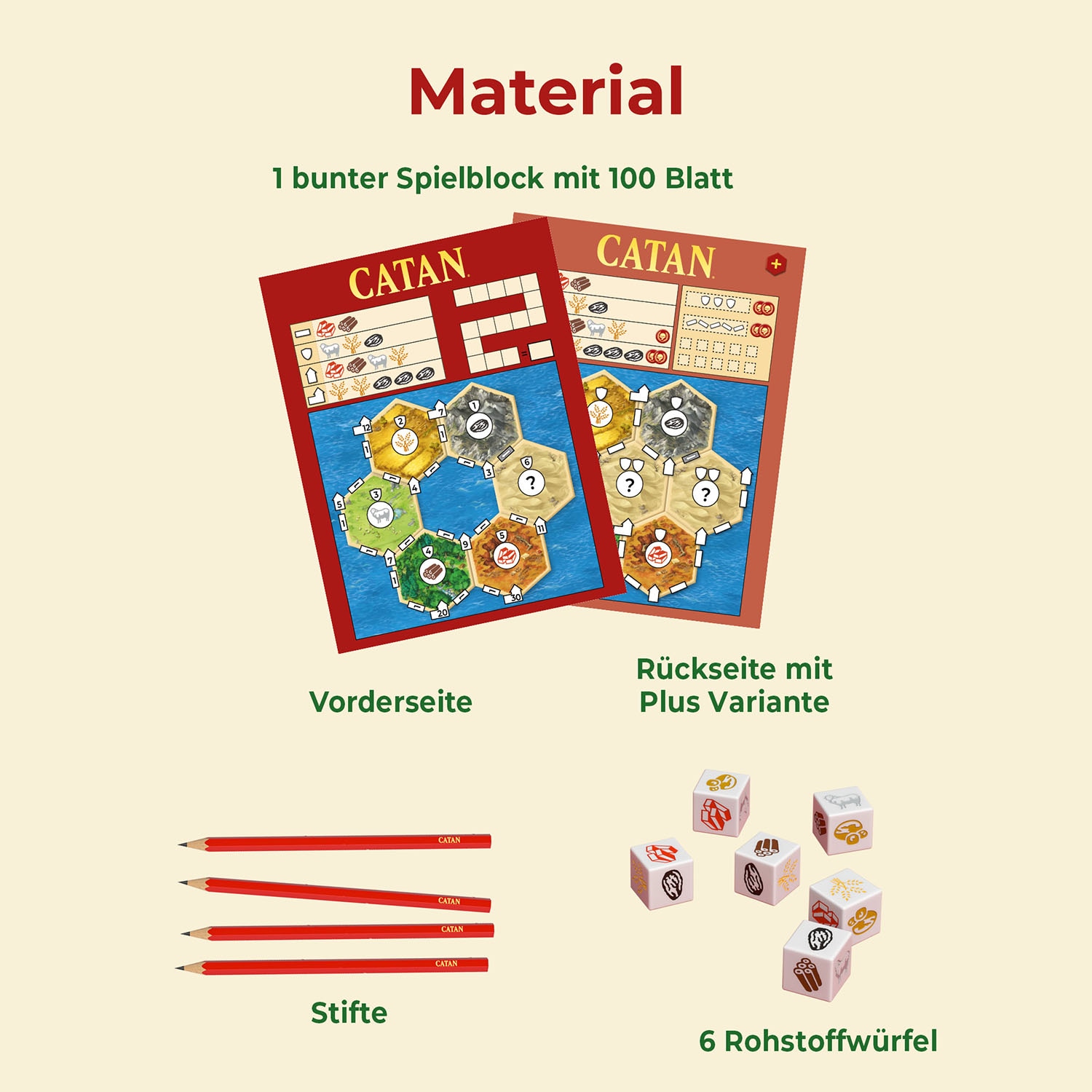Kosmos Spiel »CATAN Das Würfelspiel«