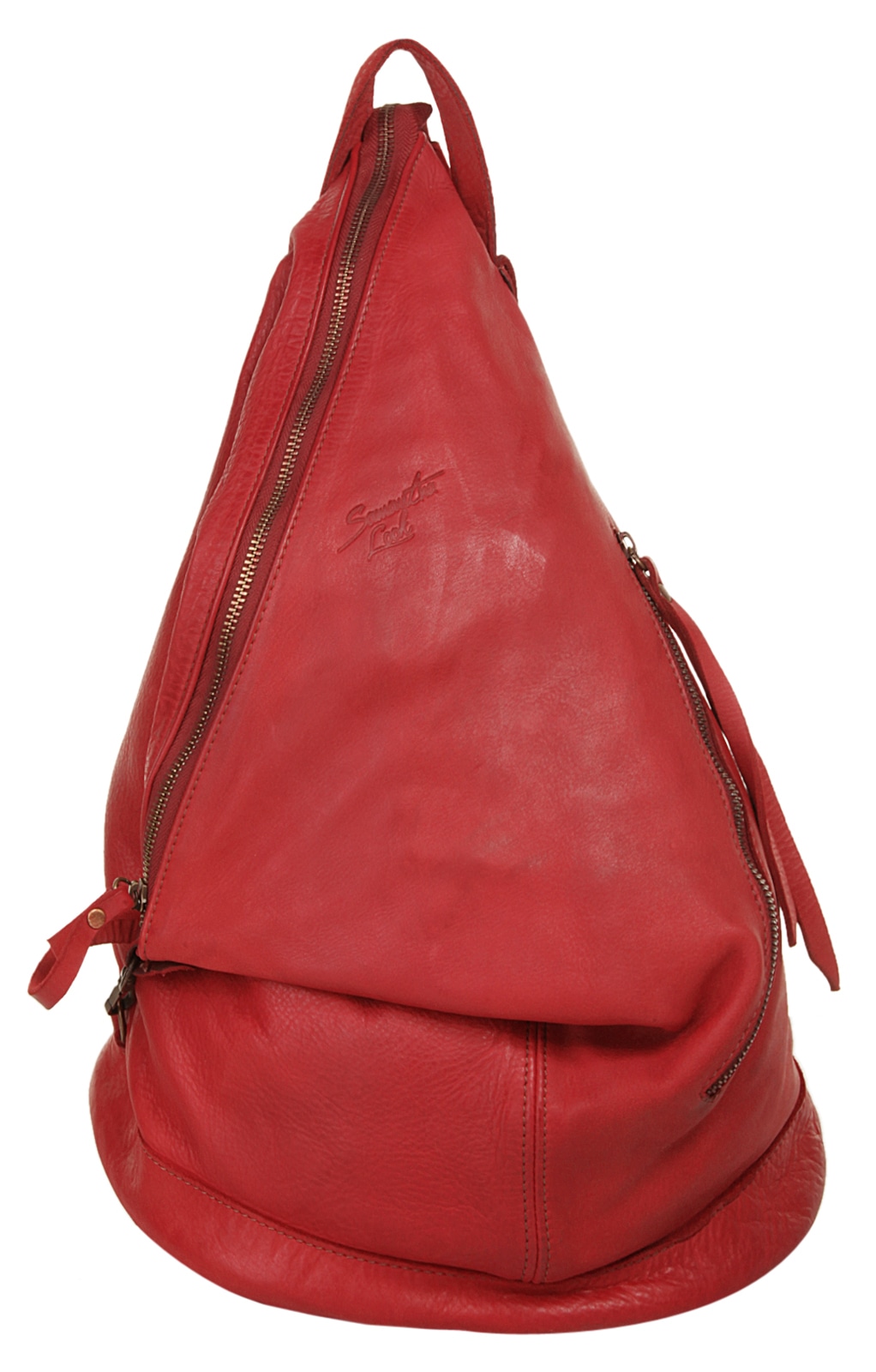 Samantha Look Cityrucksack, echt Leder, Made in Italy