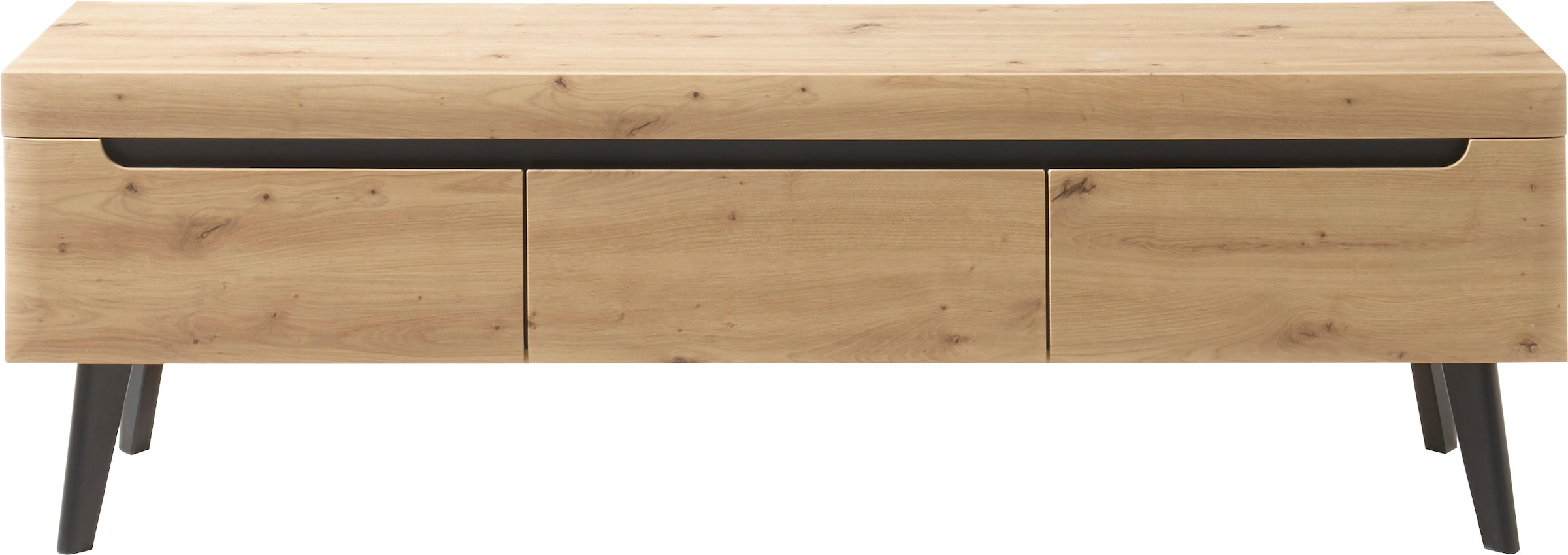 INOSIGN Lowboard »Torge, TV-Unterschrank, TV-Kommode, Fernsehschrank, TV-Board«, (1 St.), abgeschrägte Füße, drei Farben, Scandi Design, 160 cm breit