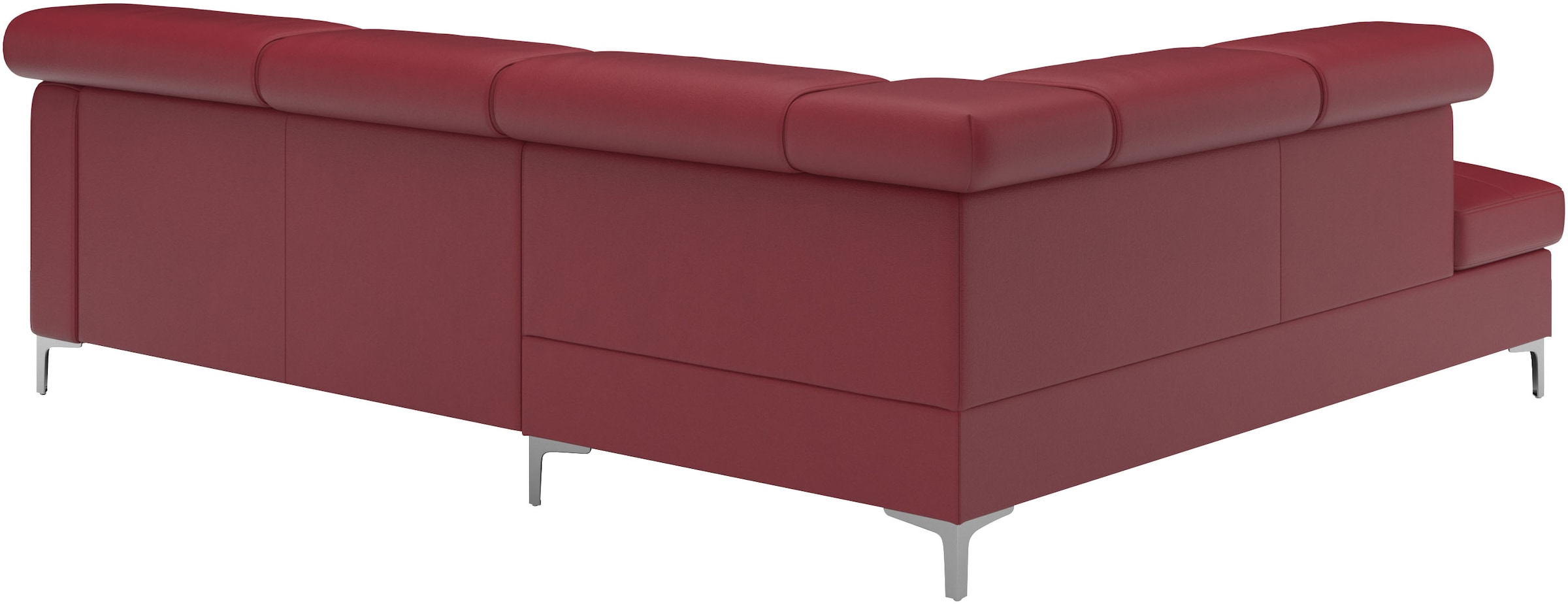 COTTA Ecksofa »Sammy L-Form«, mit Kopfteilverstellung, wahlweise mit Bettfunktion & Bettkasten
