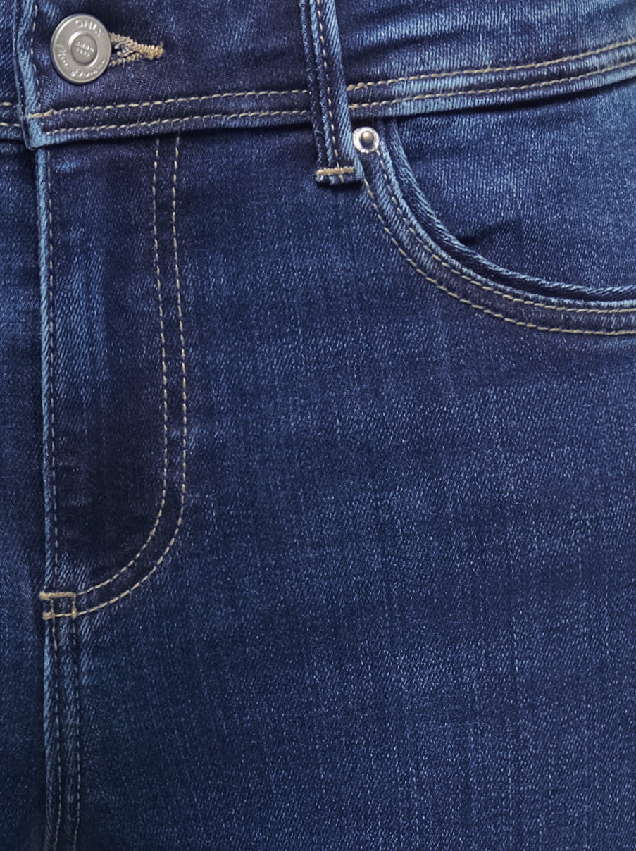 ONLY Skinny-fit-Jeans »ONLLINEA MID WAIST LANK SK DNM« Baumwollmischung, mid waist, skinny fit