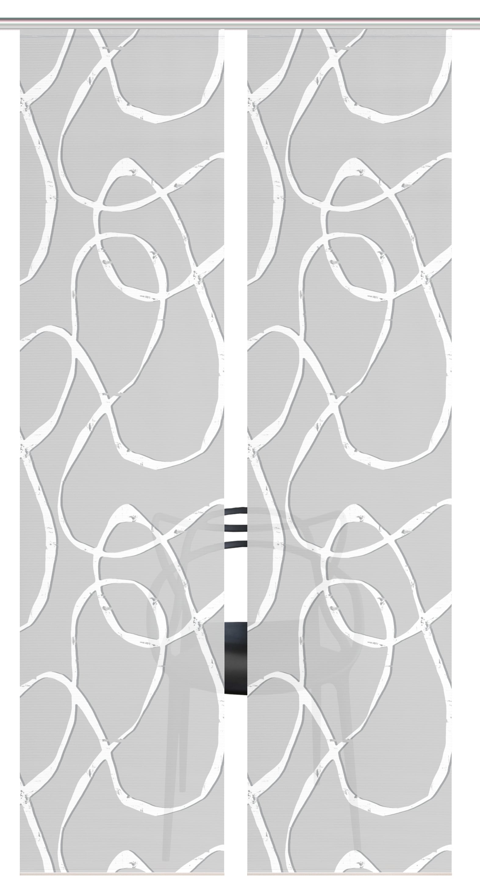 Vision S Schiebegardine »OPHELIA« Paneelwagen 2 Stk. tlg. Schiebevorhang,Bambusoptik,Digitaldruck,SET