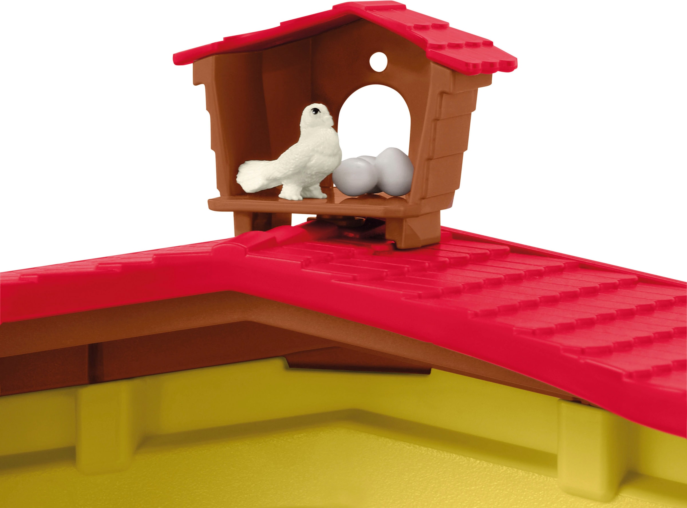 Schleich® Spielwelt »FARM WORLD, Großer Stall mit Tieren und Zubehör (42605)«, Made in Europe