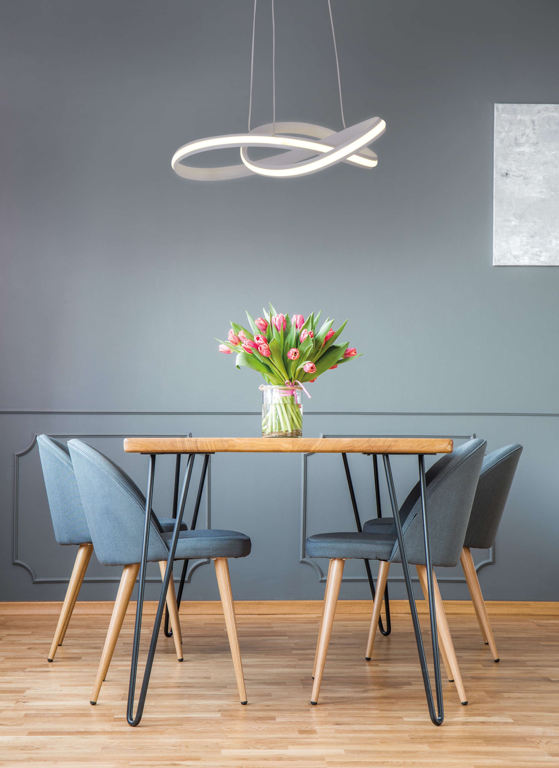 näve LED Pendelleuchte »Odrive« LED-Modul 1 Stk. Warmweiß dimmbar, schleife günstig online kaufen