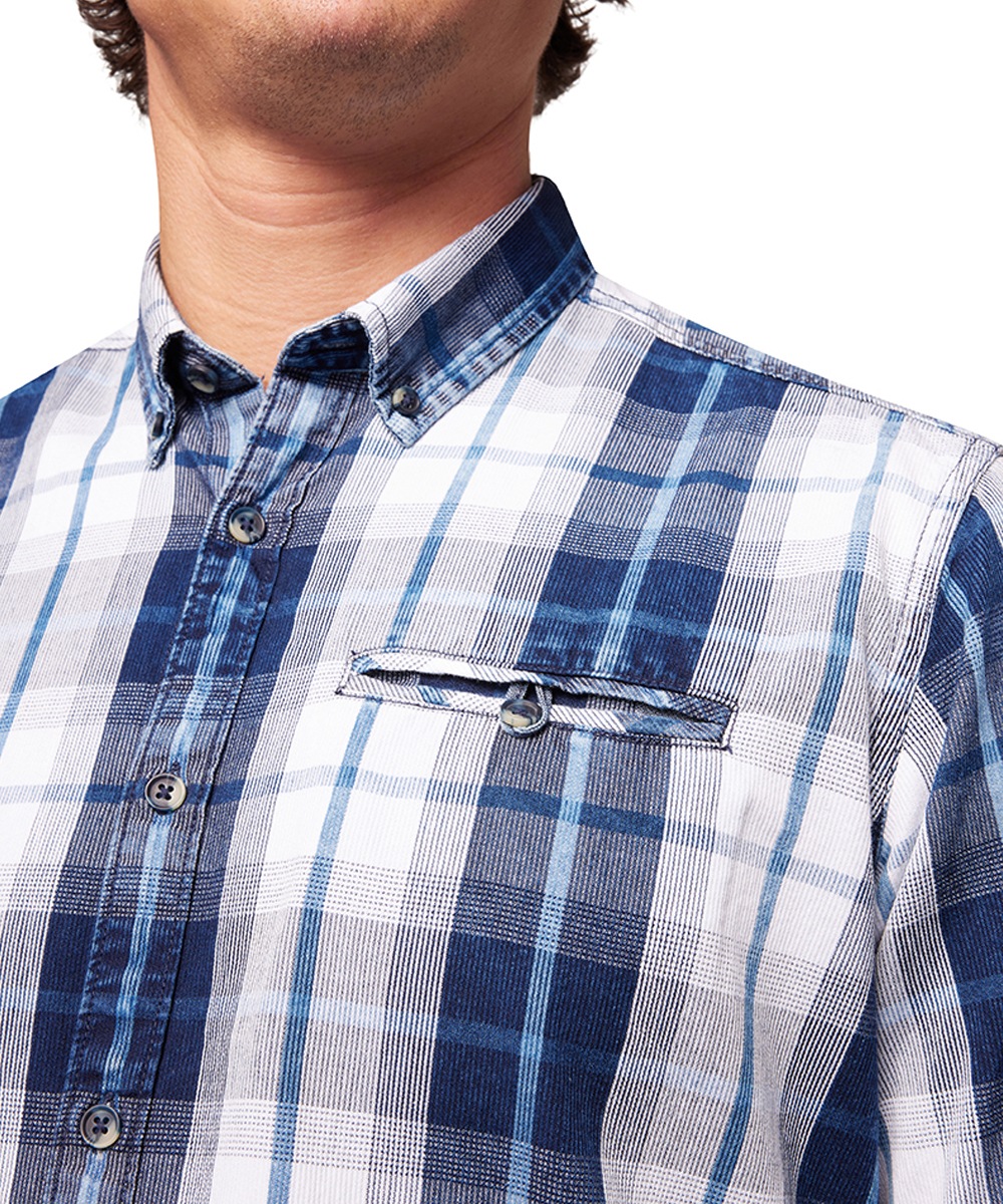 Pioneer Authentic Jeans Langarmhemd mit Karomuster