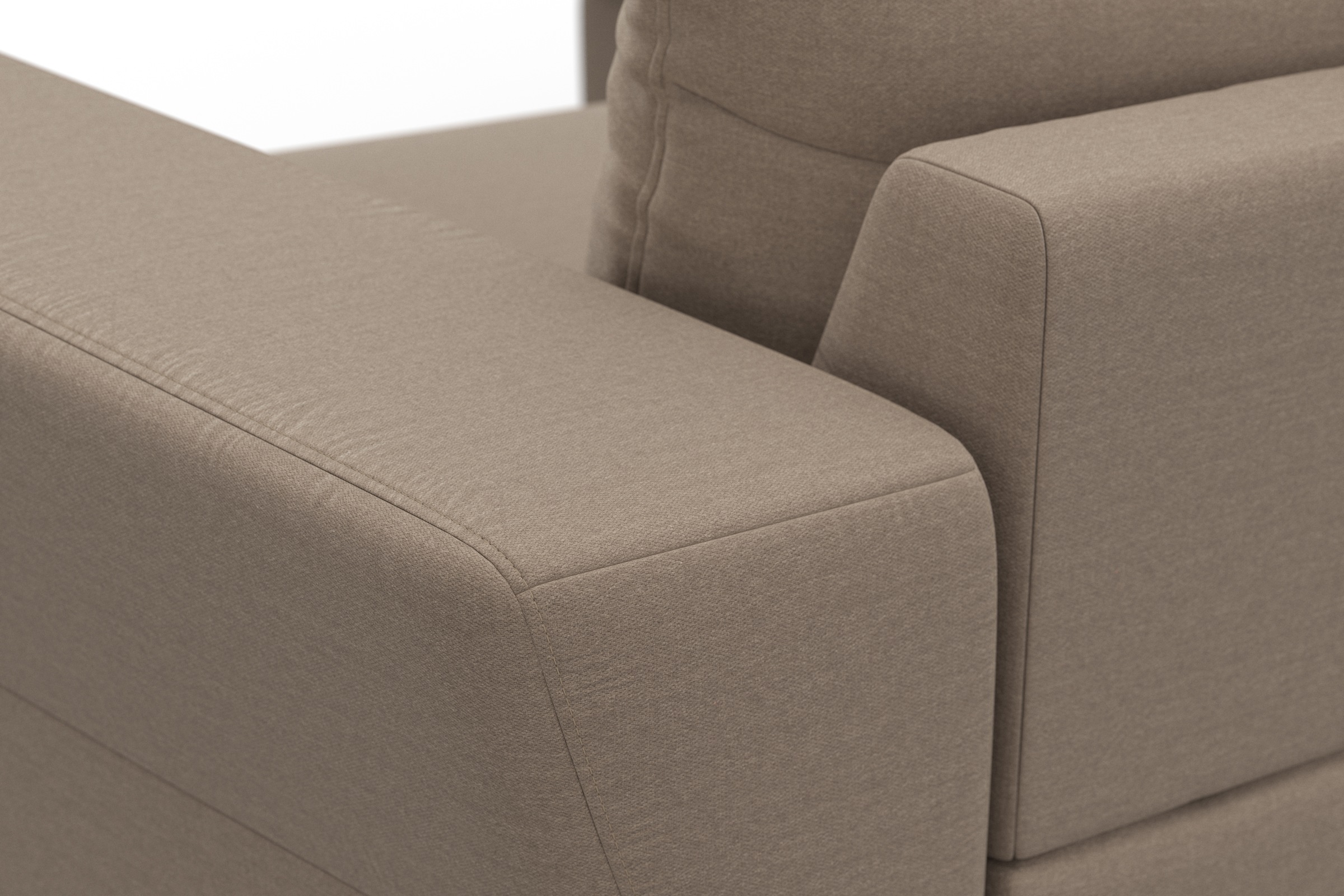 sit&more Ecksofa »Cadabra L-Form«, Breite 243 cm, inklusive Sitztiefenverstellung