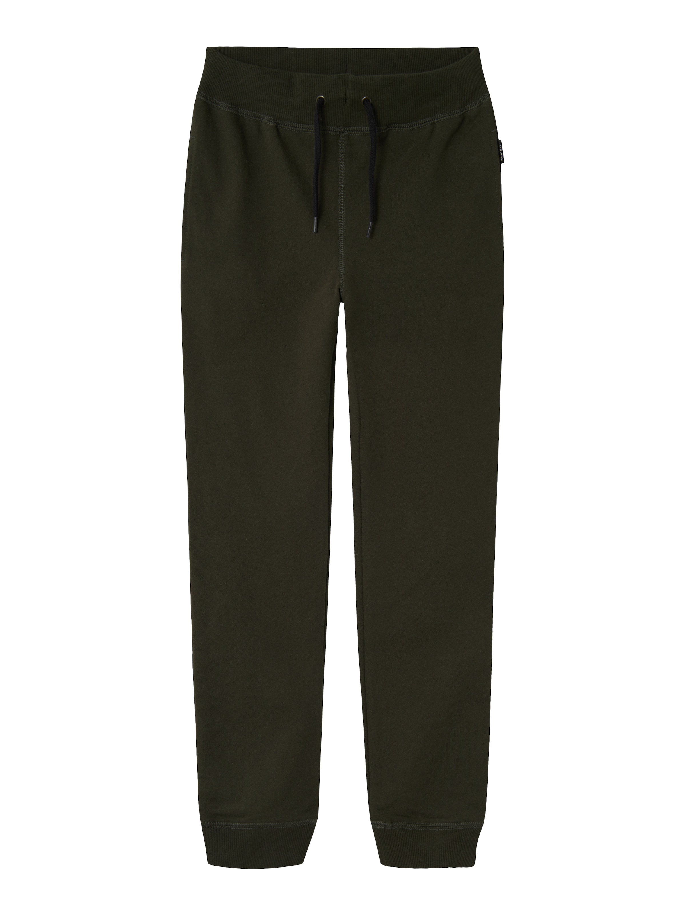 Name It Jogginghose »NKMSWEAT für Jungen mit verstellbarem Bund und Kordelzug«  unifarben, casual, regular fit, Baumwollmix, Rundhals