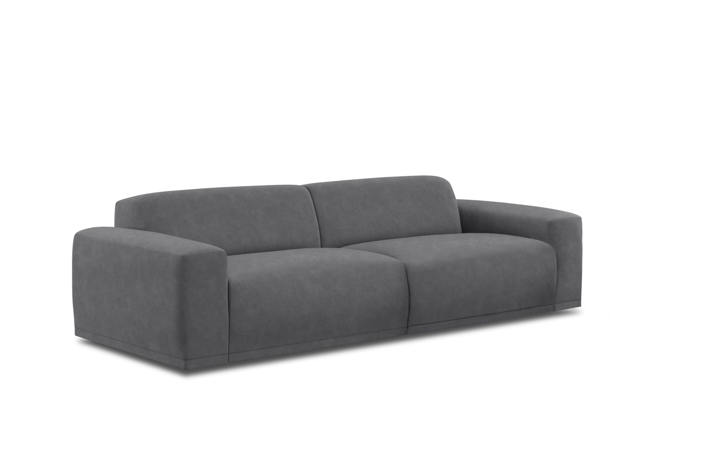 TRENDMANUFAKTUR Big-Sofa »Braga, mit hochwertigem Kaltschaum, Megasofa, in Cord erhältlich«, modernes Big-Sofa, Couch mit hohem Sitzkomfort, 254/72/107 cm (B/H/T)