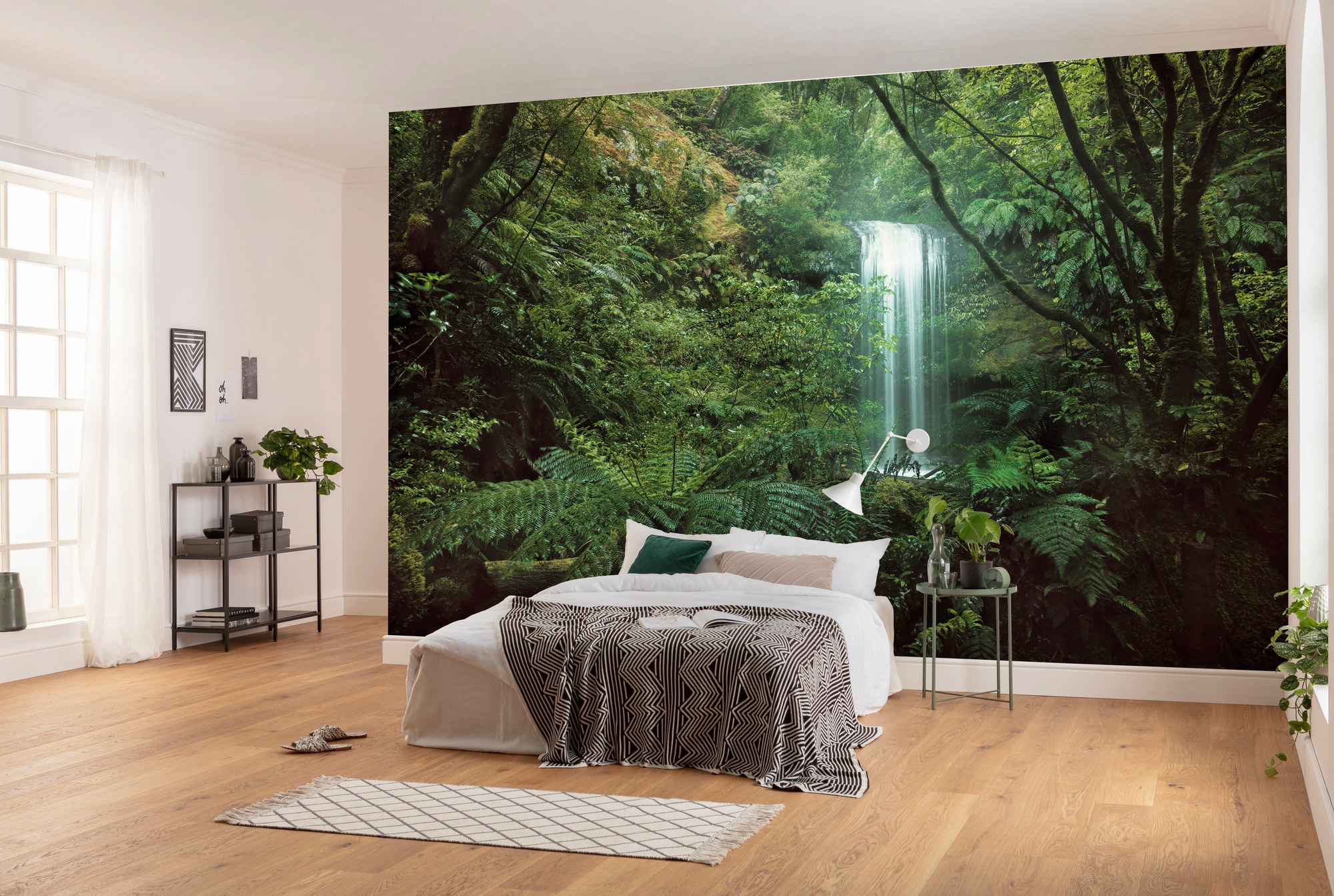 Komar Vliestapete »Digitaldruck Vlies -  Secret Veil - Größe 450 x 280 cm« bedruckt glatt Wohnzimmer, Schlafzimmer