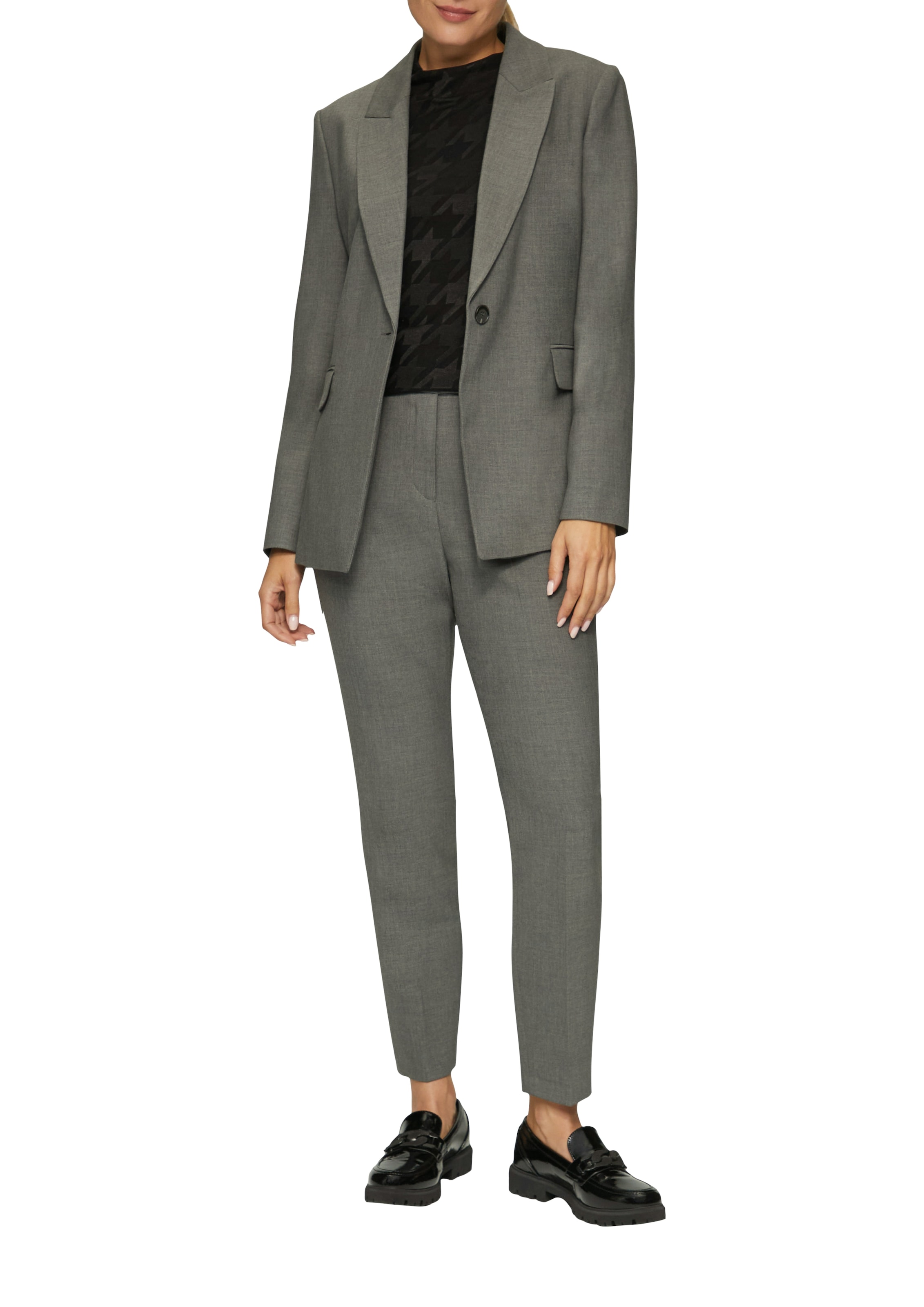 s.Oliver BLACK LABEL Langarmshirt, mit Strukturmuster