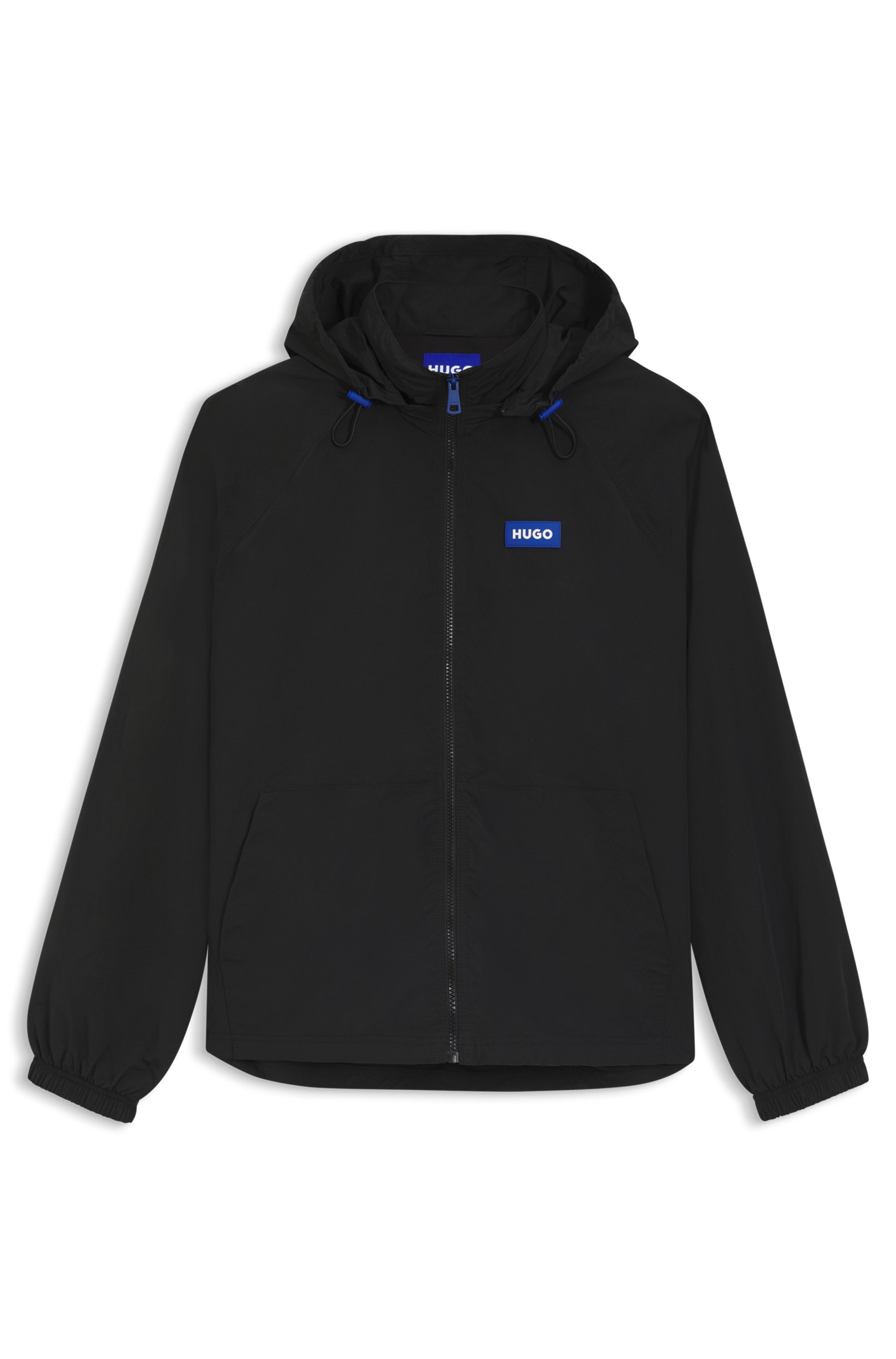 HUGO Windbreaker »Bento2611« mit Kapuze abnehmbare Kapuze, Regular Fit, wasserabweisend
