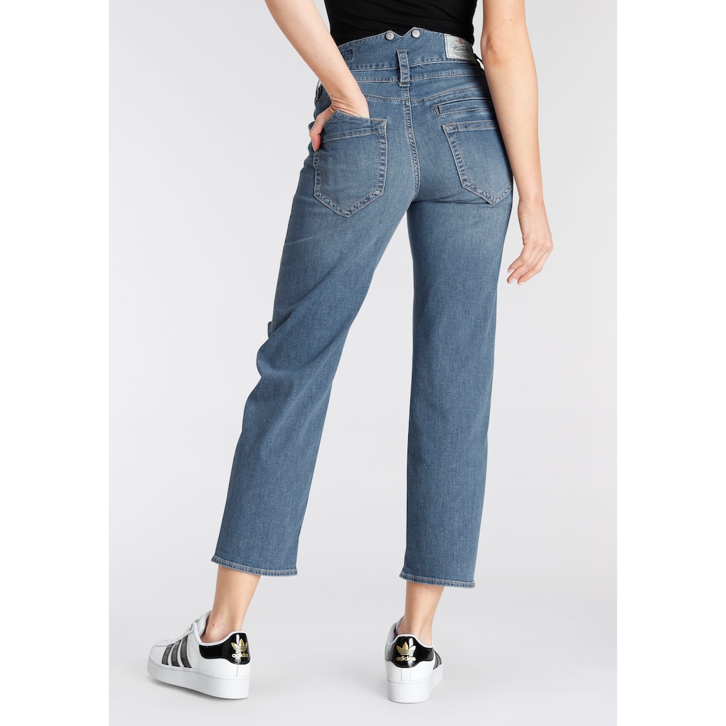 Herrlicher High-waist-Jeans »Pitch HI Tap Denim Stretch«