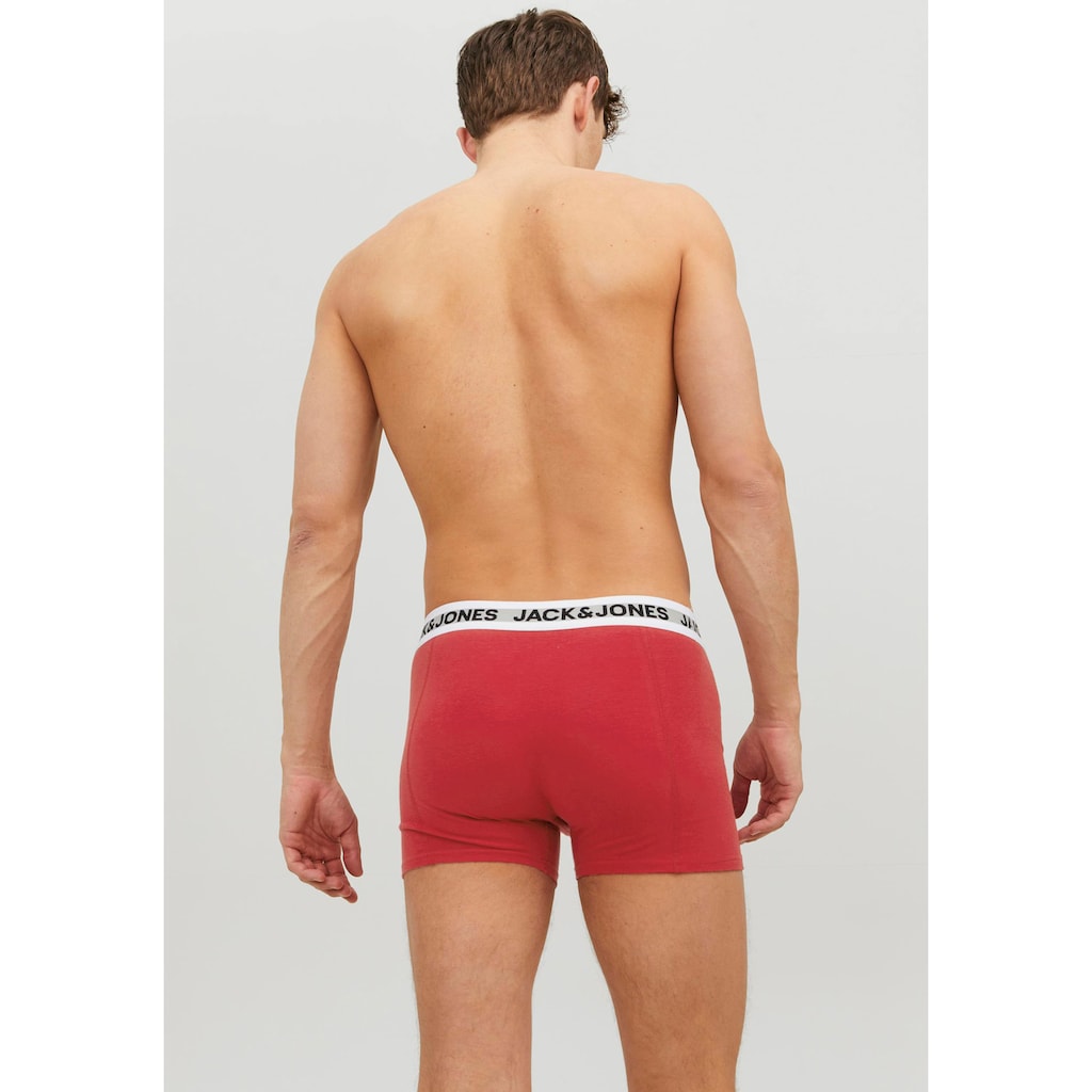 Jack & Jones Boxershorts »JACRIKKI TRUNKS 3 PACK«, (Packung, 3 St.)