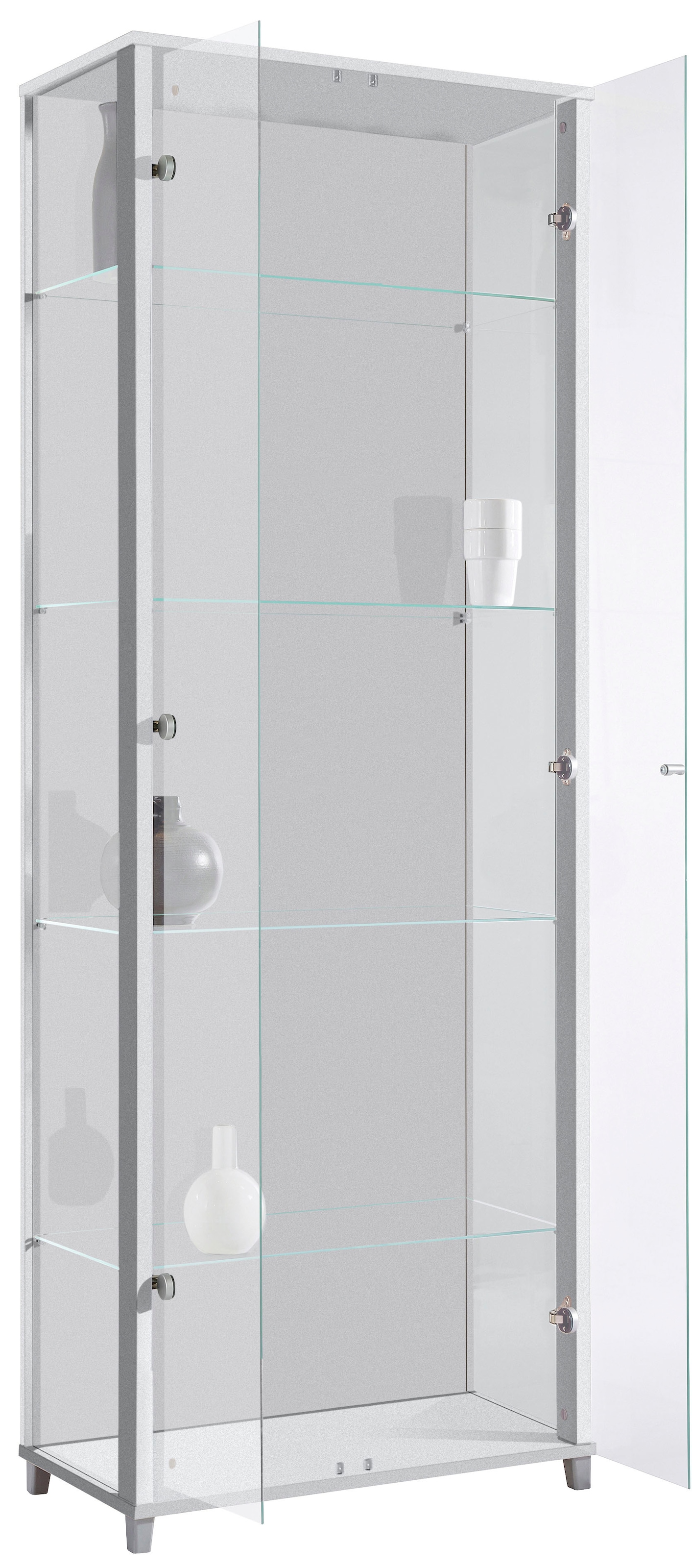 fif möbel Vitrine »OPTIMA«, Standvitrine, Vitrinenschrank, Glasvitrine, Sammlervitrine