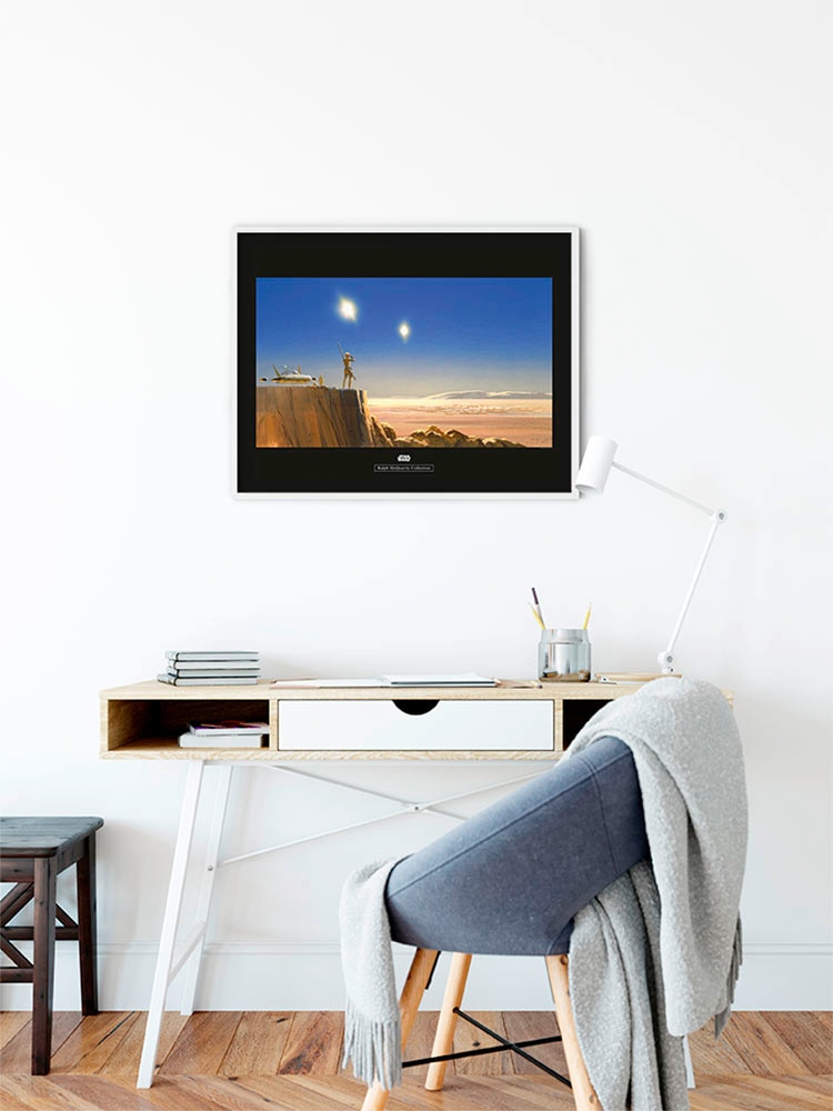 Komar Bild »Star Wars Classic RMQ Mos Eisley Edge« Star Wars 1 Stk. tlg. Wandbild zur Dekoration im Kinderzimmer - ohne Rahmen