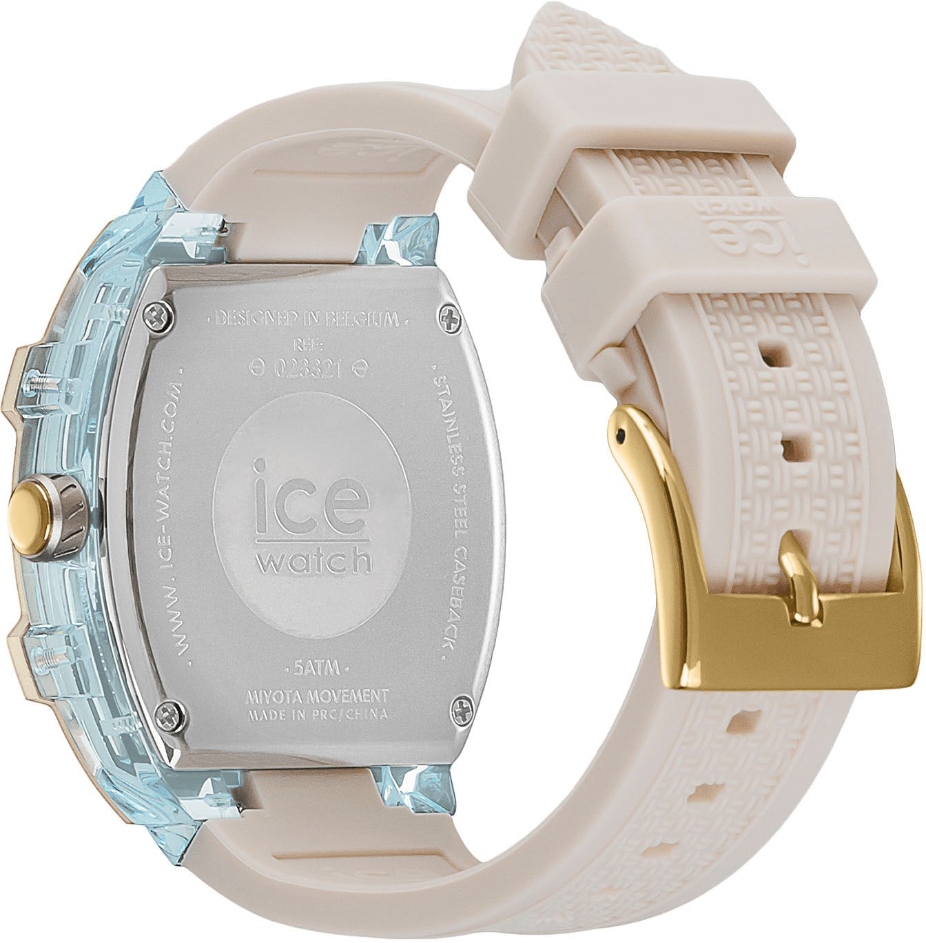ice-watch Quarzuhr »ICE boliday - Women - Plastic - Small - 3H«, Armbanduhr, Damenuhr, Silikonarmband, analog