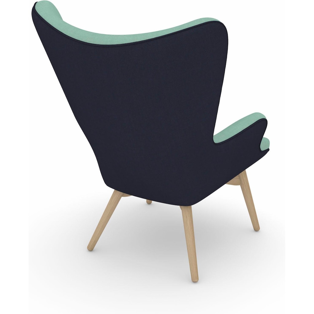 Max Winzer® Sessel »build-a-chair Arne«, im Retrolook, zum Selbstgestalten, Hochlehner