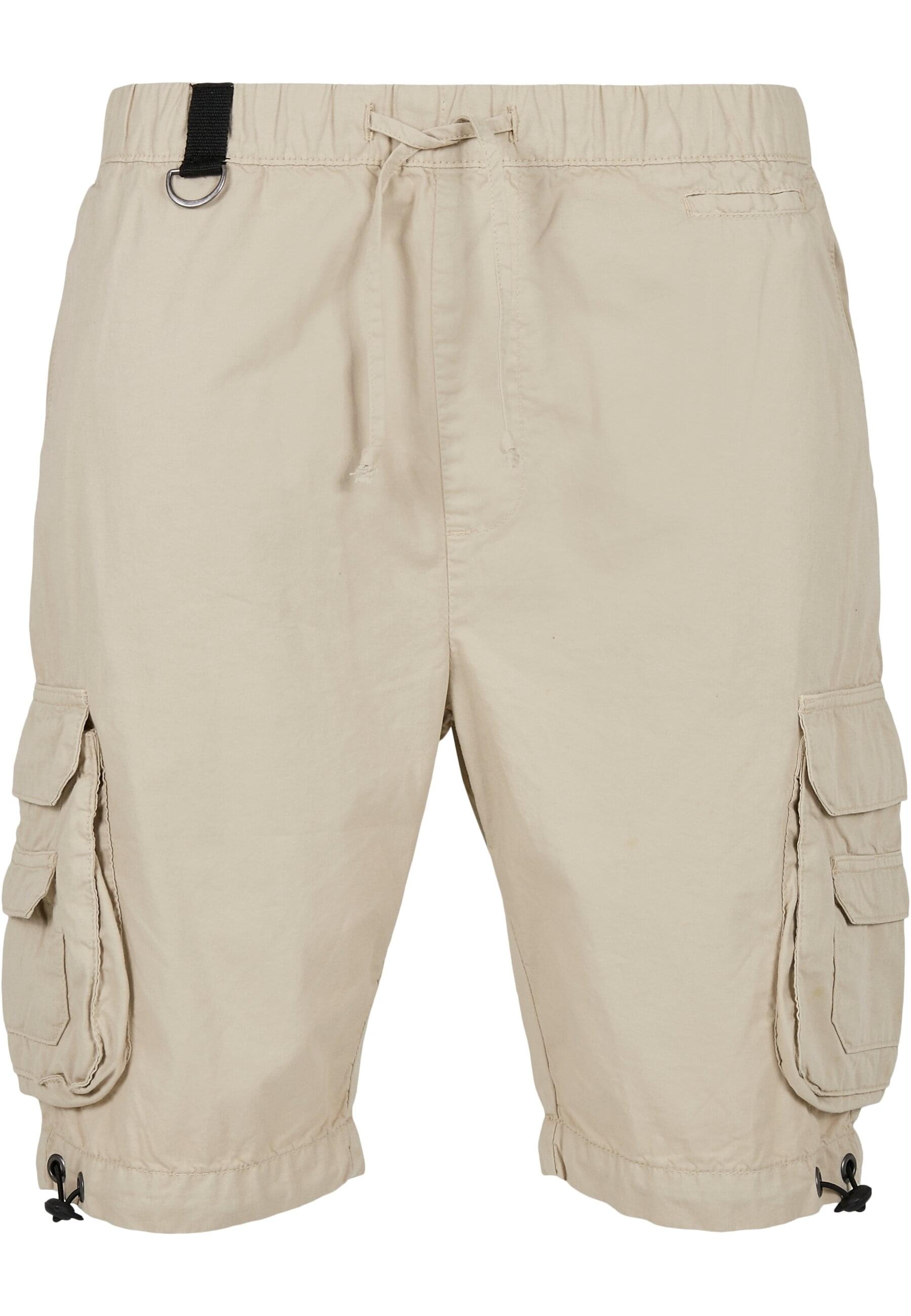URBAN CLASSICS Stoffhose »Urban Classics Herren Double Pocket Cargo Shorts«