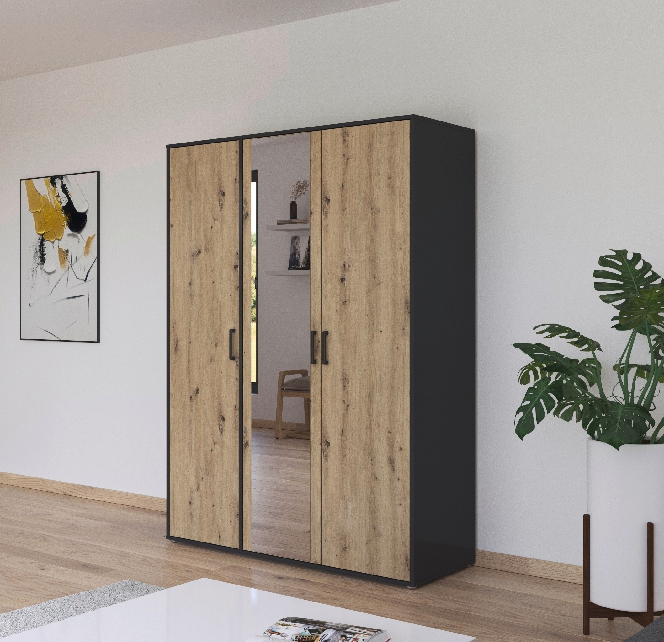 rauch Drehtürenschrank »Kleiderschrank Schrank Garderobe Wäscheschrank VOYA günstig online kaufen