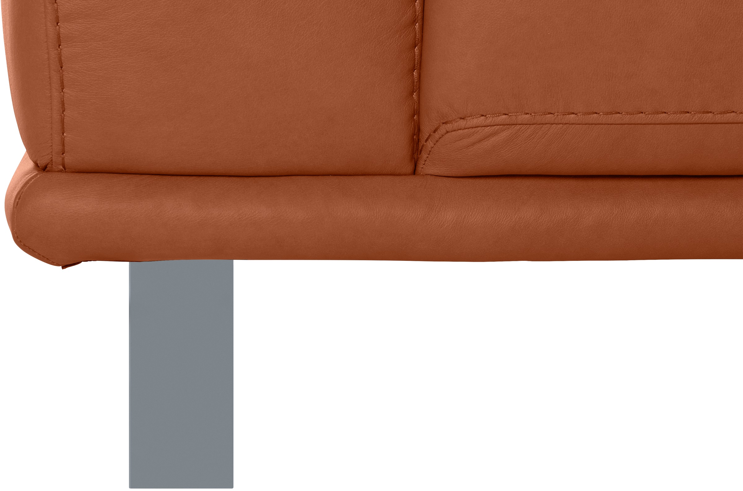 W.SCHILLIG 2,5-Sitzer »montanaa«, mit Metallkufen in Silber matt, Breite 232 cm